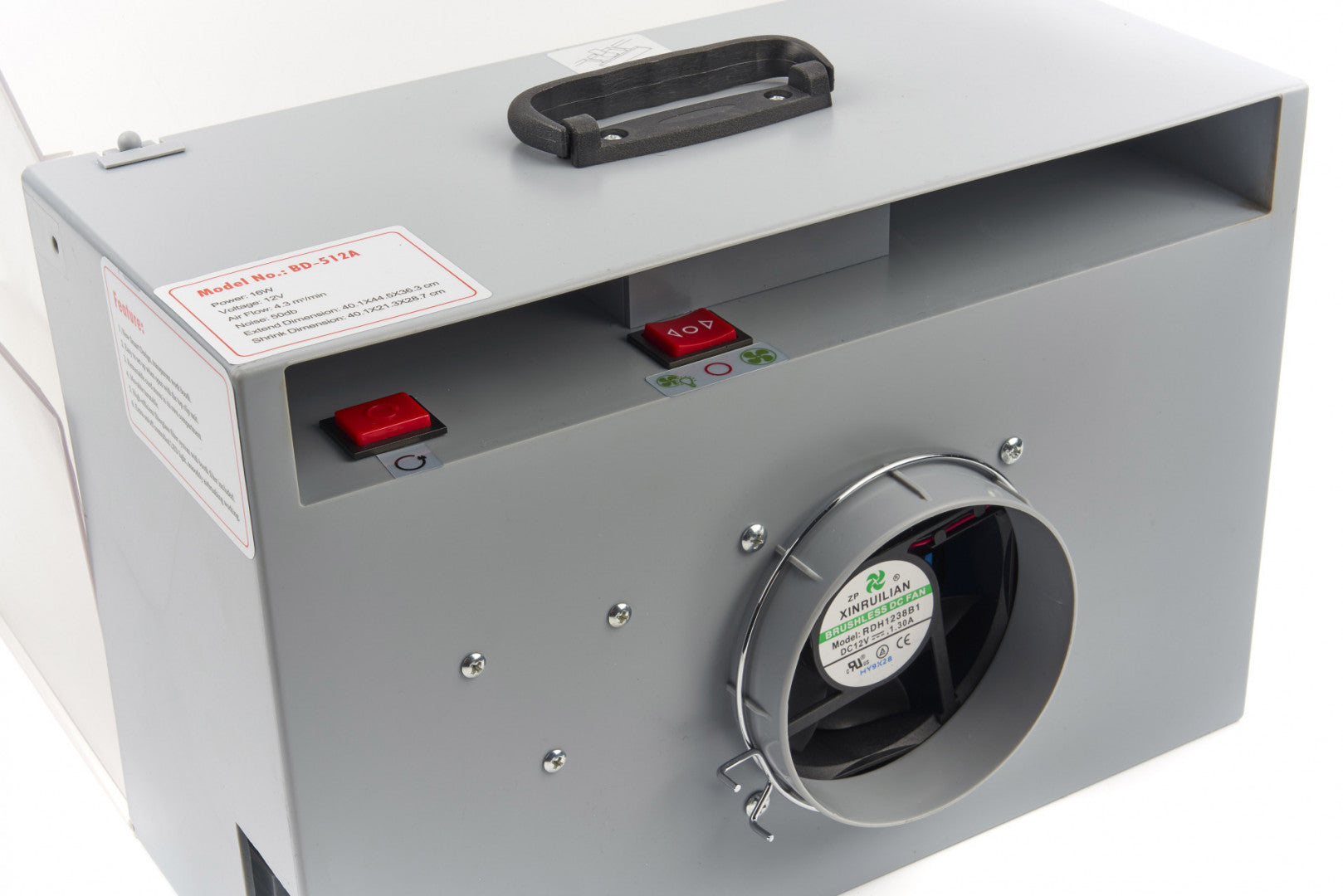 AIRBRUSH LEDES FESTŐ SZEKRÉNY