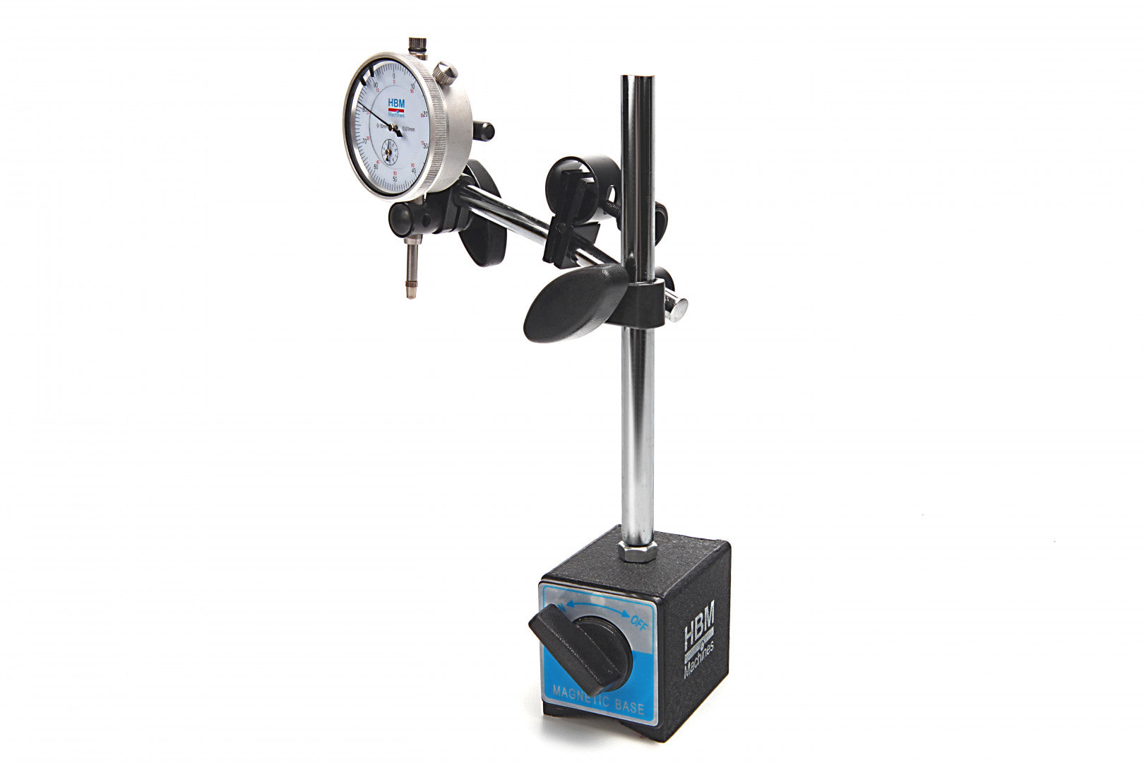 INDIKÁTOR ÓRA MÁGNESES ÁLLVÁNNYAL 0-10MM