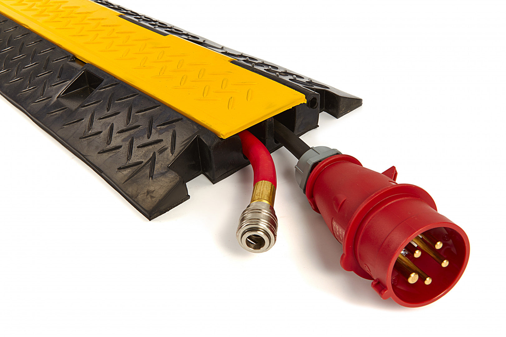 SEBESSÉGKORLÁTOZÓ KÁBELVEZETŐ PADLÓHÍD 100 CM, HBM MACHINES PREMIUM, HOLLANDIA - ELEKTROMOS KÁBEL VÉDELEM