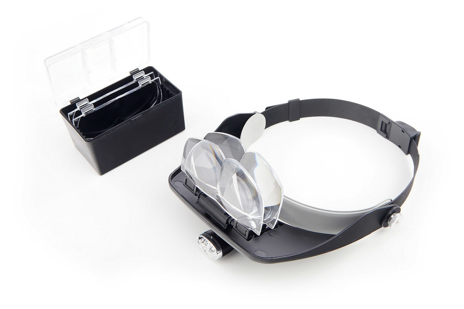 LEDES FEJPÁNTOS NAGYÍTÓ CSERÉLHETŐ LENCSÉVEL