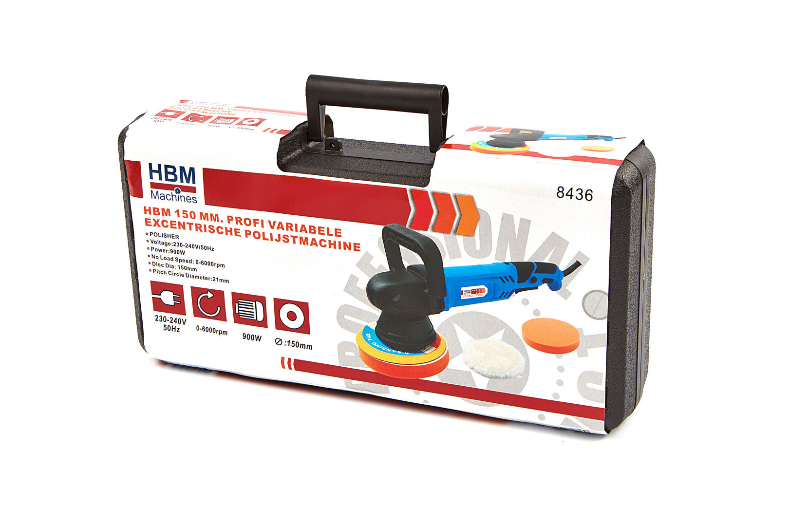 CSISZOLÓ - POLÍROZÓ GÉP 150 MM 900 W