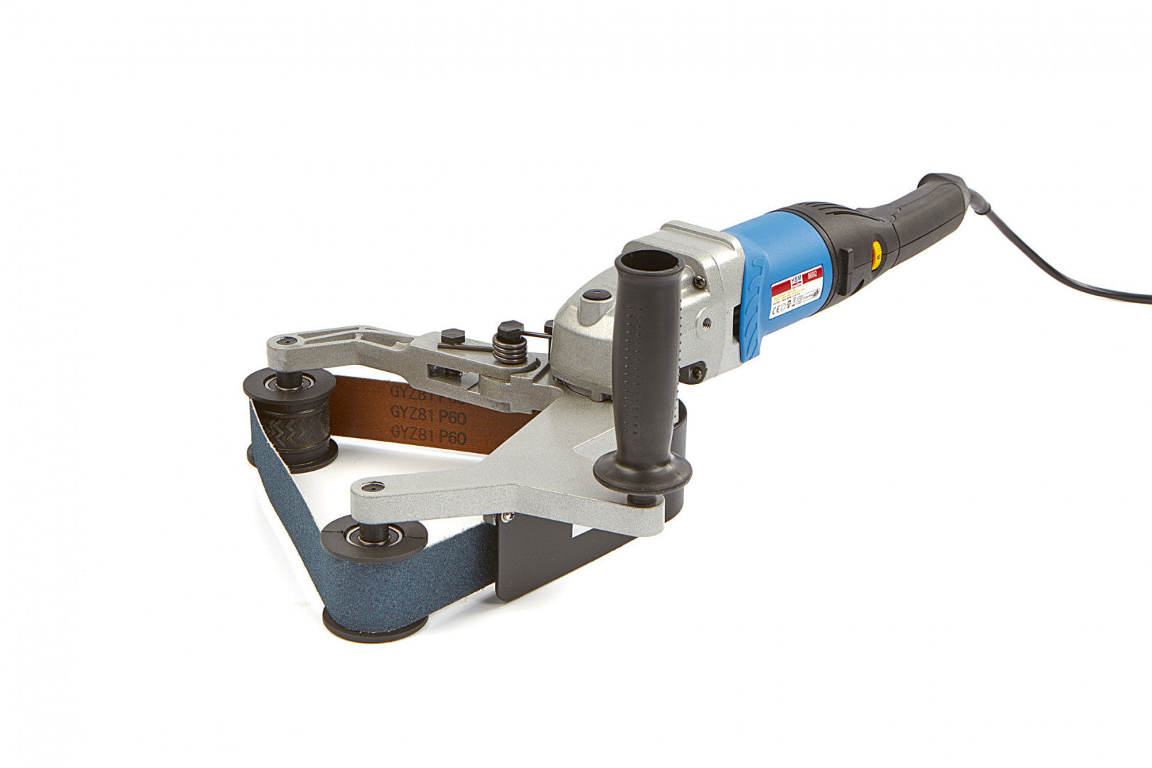 KÉZI SZALAGOS CSŐCSÍSZOLÓ GÉP 800W 230V