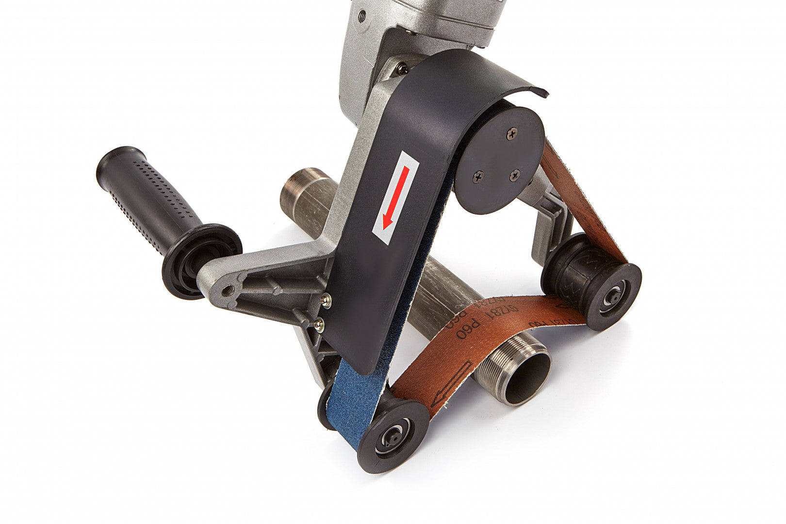 KÉZI SZALAGOS CSŐCSÍSZOLÓ GÉP 800W 230V