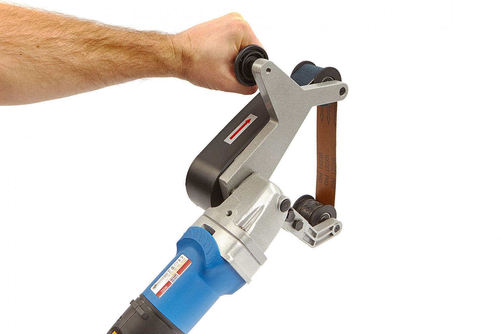 KÉZI SZALAGOS CSŐCSÍSZOLÓ GÉP 800W 230V