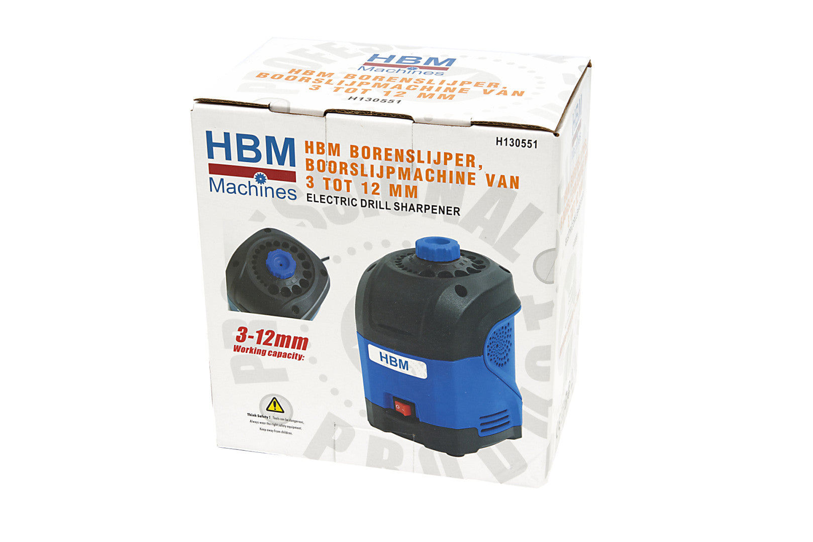 FÚRÓFEJ ÉLEZŐ GÉP 3-10MM HBM