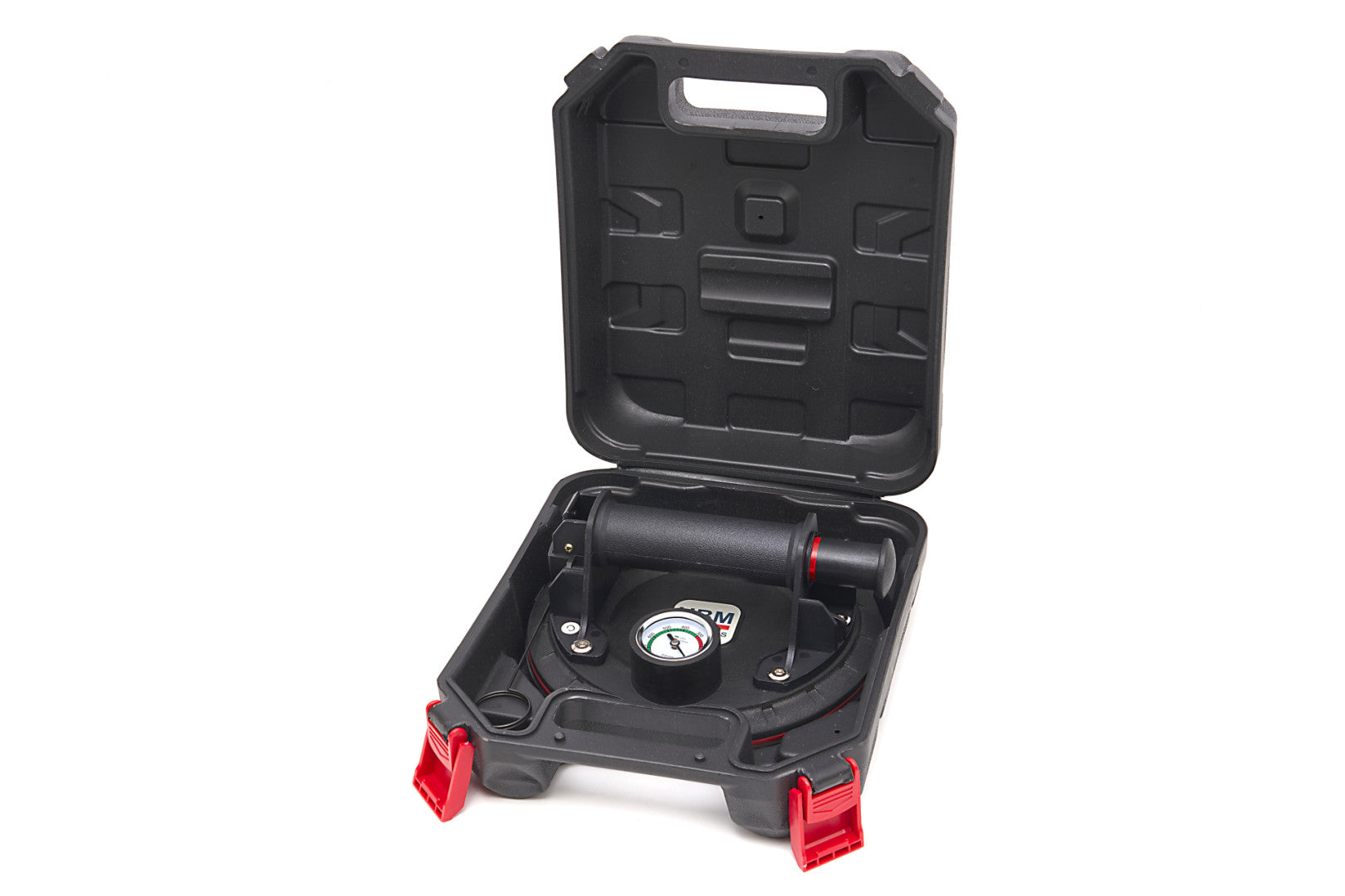 PROFESSZIONÁLIS TAPADÓKORONG VÁKUUM SZIVATTYÚVAL ÉS MANOMÉTERREL HBM