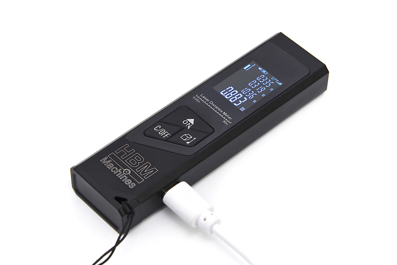 PROFESSZIONÁLIS TÁVOLSÁGMÉRŐ SZÖGMÉRŐ FUNKCIÓVAL 2 AZ 1-BEN 40 M HBM