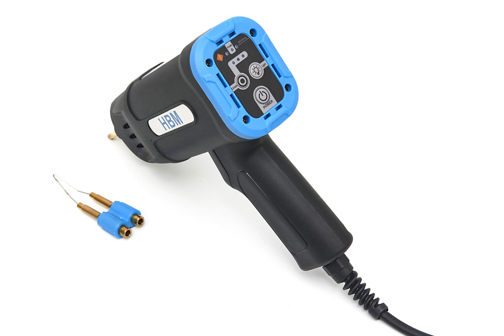 MŰANYAG FORRASZTÓ - HEGESZTŐ PISZTOLY TARTOZÉKOKKAL 75W HBM