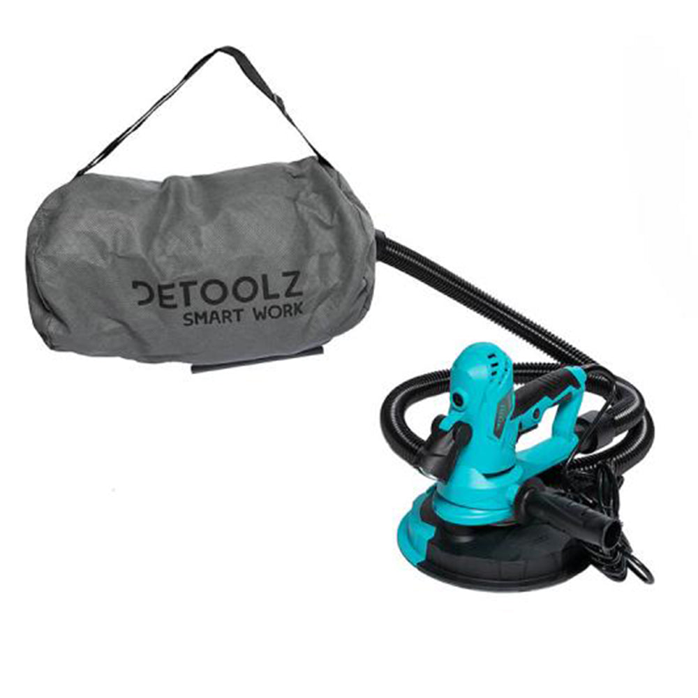 KÉZI FAL ÉS MENNYEZETCSISZOLÓ PORELSZÍVÓVAL 750W 180MM DETOOLZ