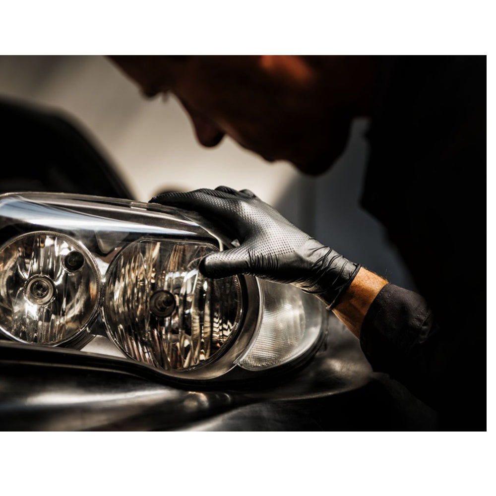 NITRIL KESZTŰ GUMIKESZTYŰ MERCATOR GOGRIP MECHANIKUSOKNAK L MÉRET 50 DB FEKETE