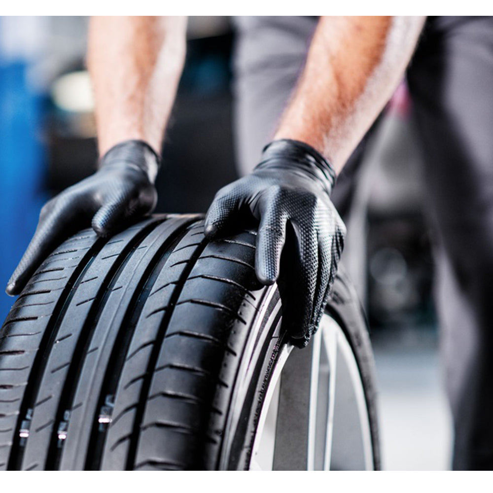 NITRIL KESZTŰ GUMIKESZTYŰ MERCATOR GOGRIP MECHANIKUSOKNAK M MÉRET 50 DB FEKETE