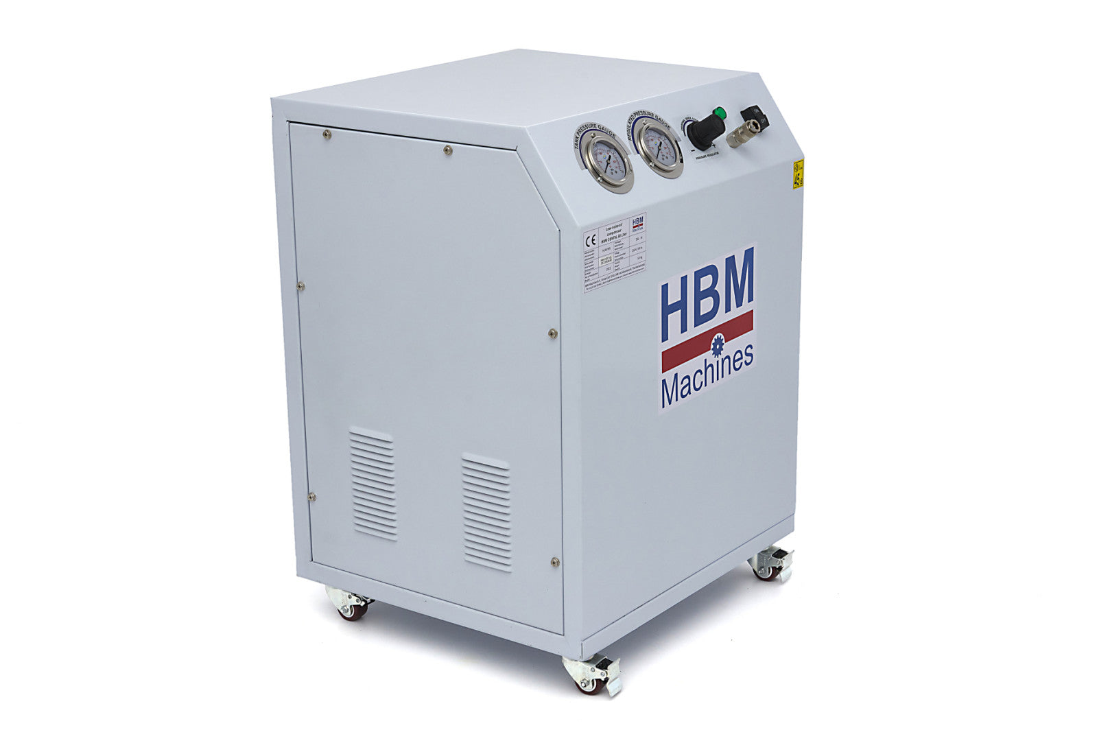 HALK KOMPRESSZOR 50 L HANGSZIGETELT BURKOLATTAL 1500W M2 HBM