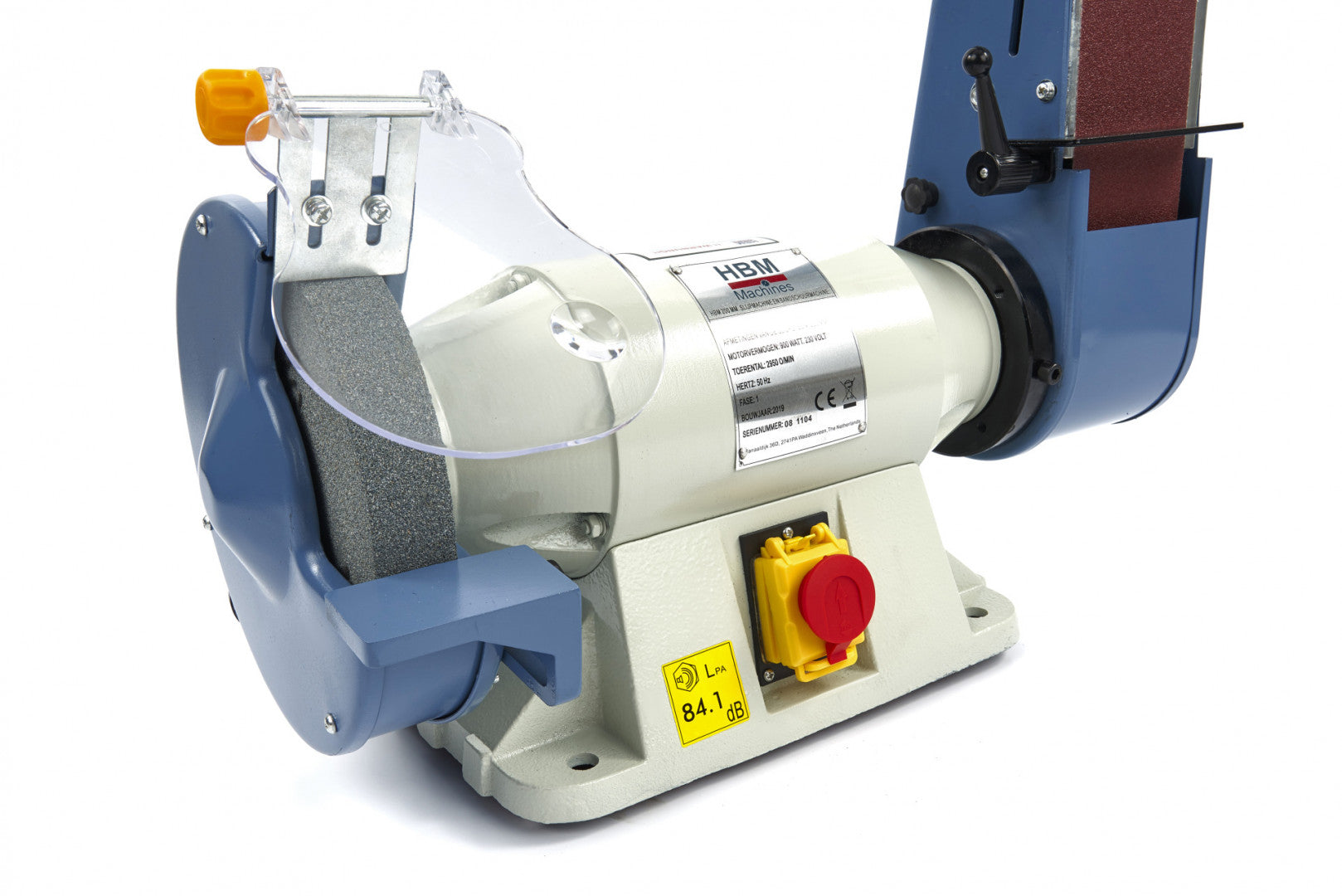 ASZTALI SZALAGOS ÉS KORONGOS CSISZOLÓ 200 MM 900 W