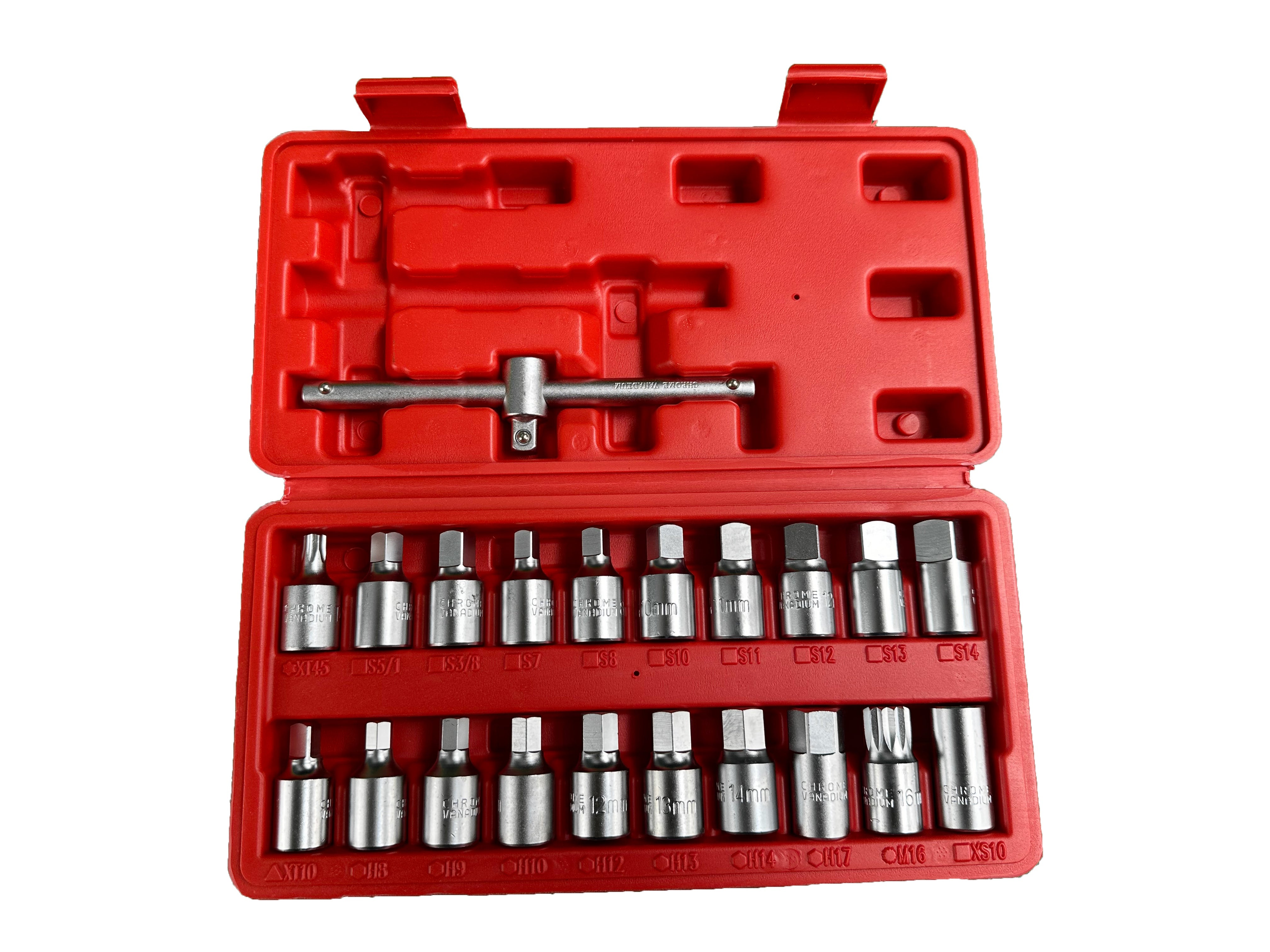 OLAJTEKNŐ KULCS KÉSZLET 21 DB GEBO TOOLS