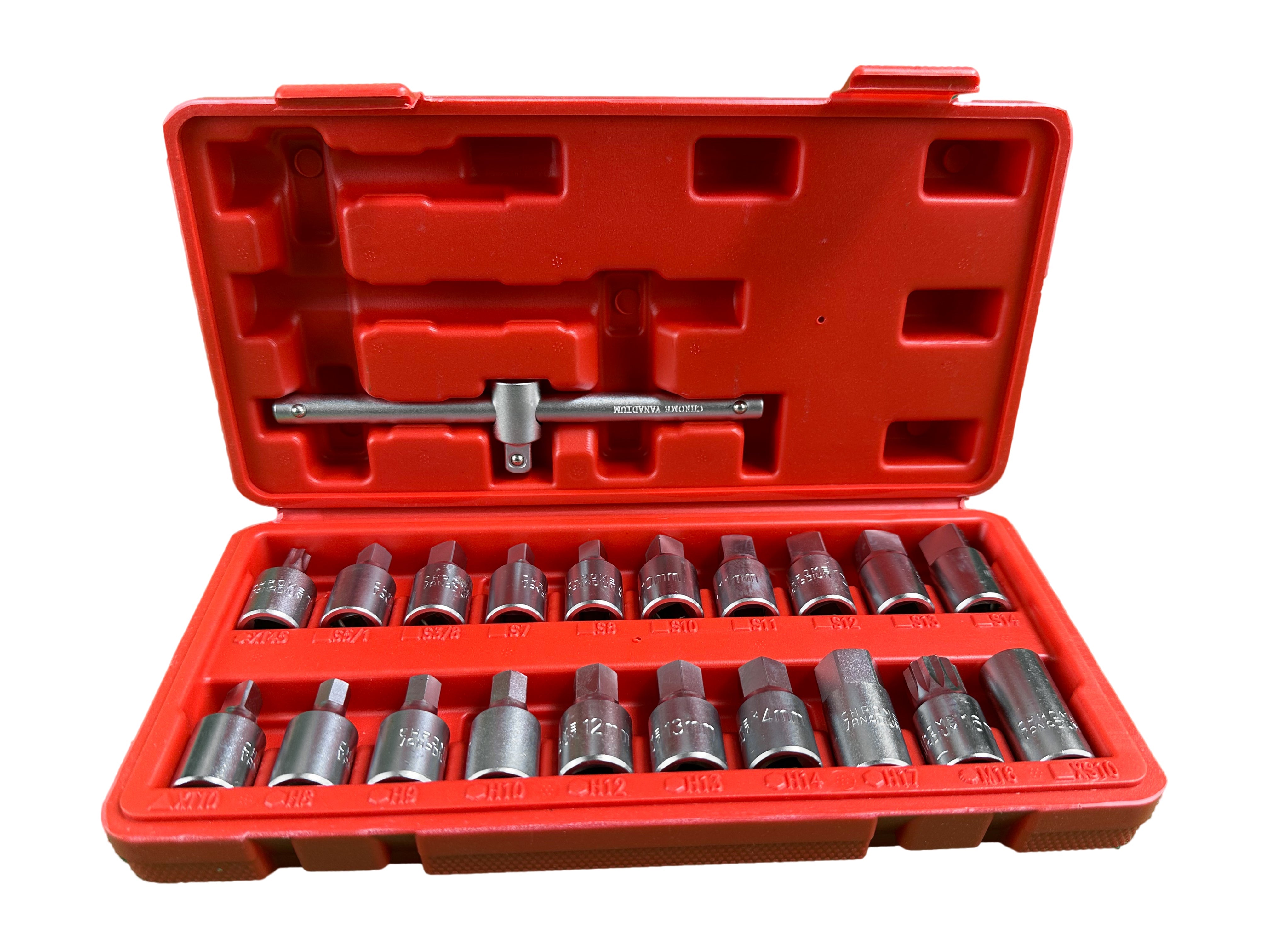 OLAJTEKNŐ KULCS KÉSZLET 21 DB GEBO TOOLS