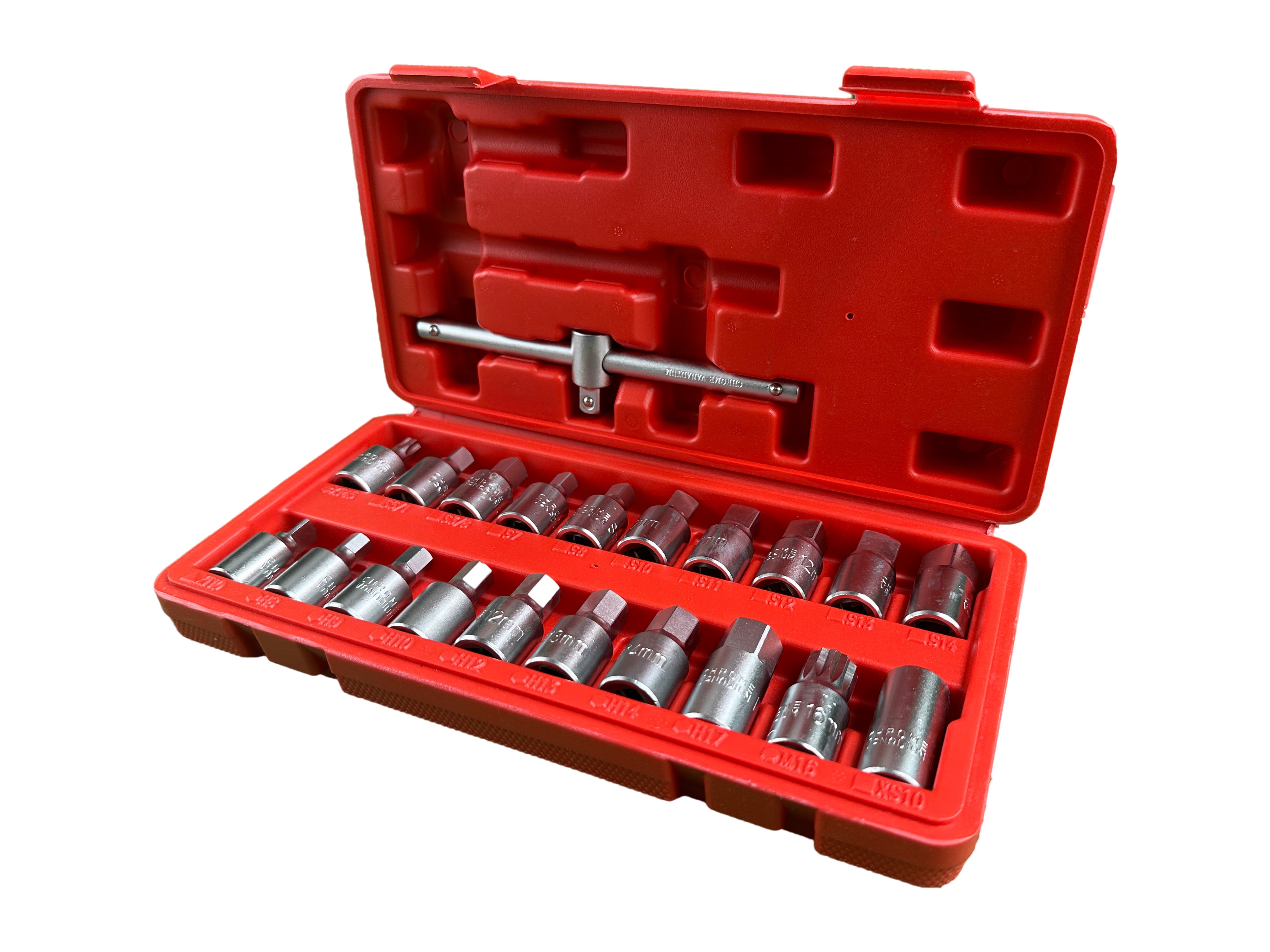 OLAJTEKNŐ KULCS KÉSZLET 21 DB GEBO TOOLS