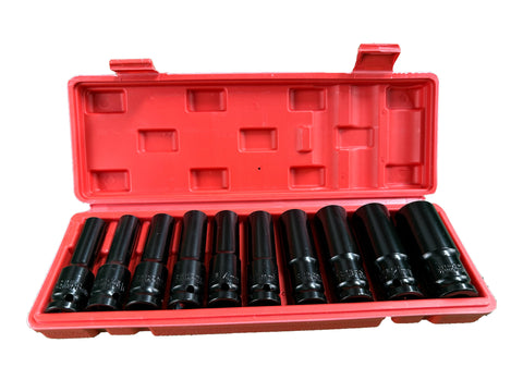 DUGÓKULCS KÉSZLET 1/2 HOSSZÚ 10-22MM 10 DB GEBO TOOLS