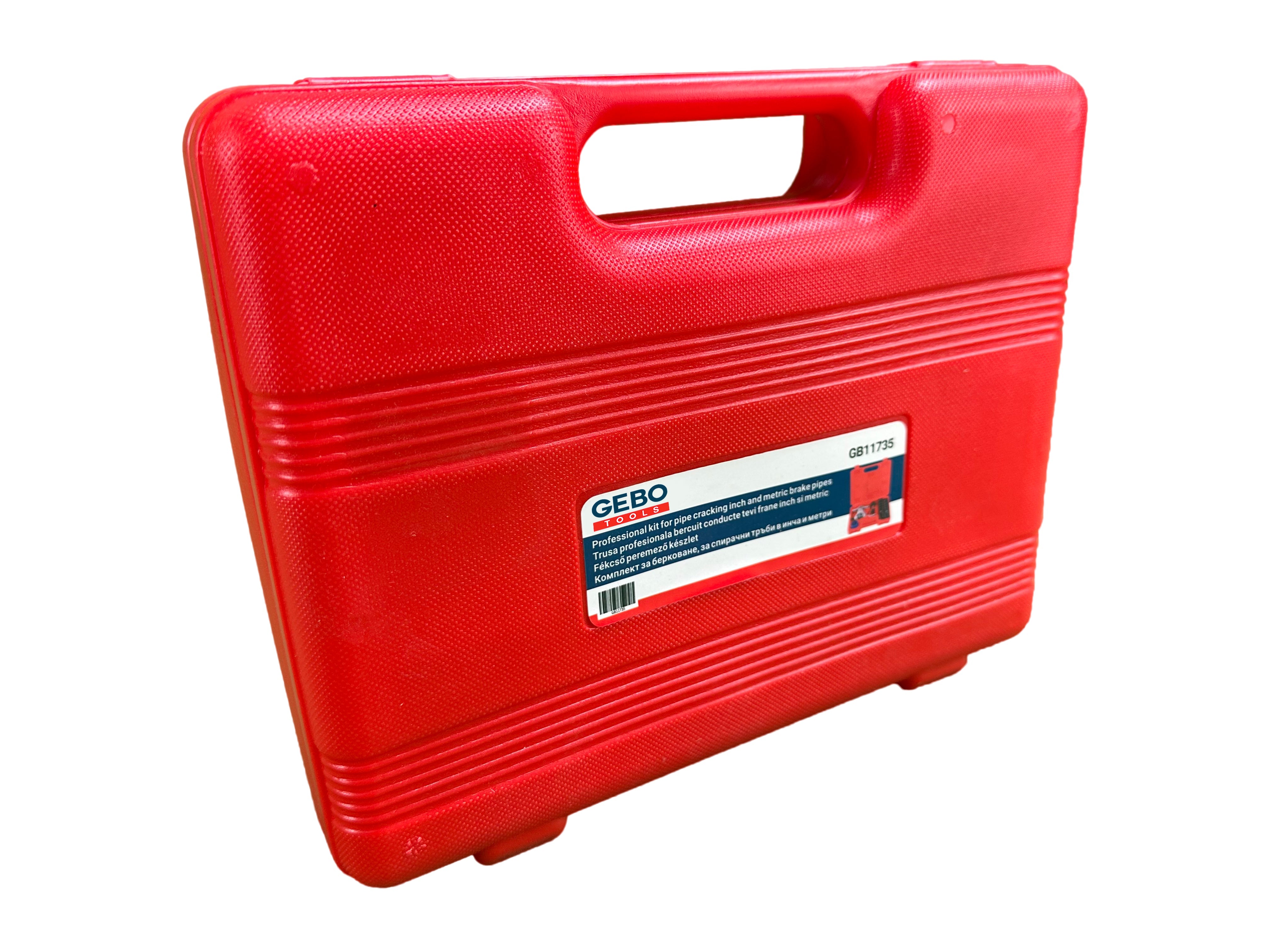 PROFESSZIONÁLIS CSŐPEREMEZŐ KÉSZLET INCH ÉS METRIKUS CSŐVEKHEZ GEBO TOOLS