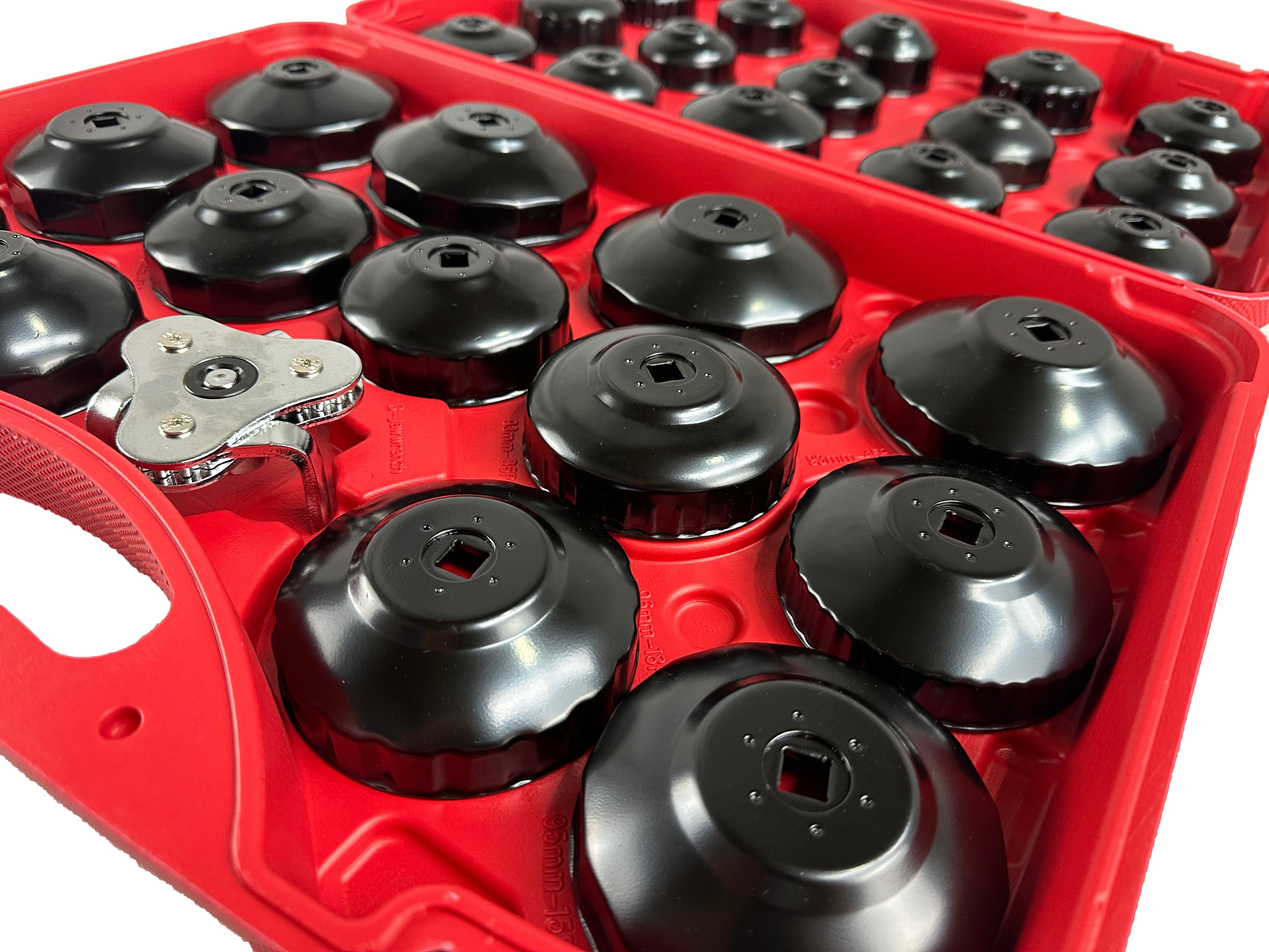 OLAJSZŰRŐ KUPAK KULCS KÉSZLET 30 DARAB GEBO TOOLS