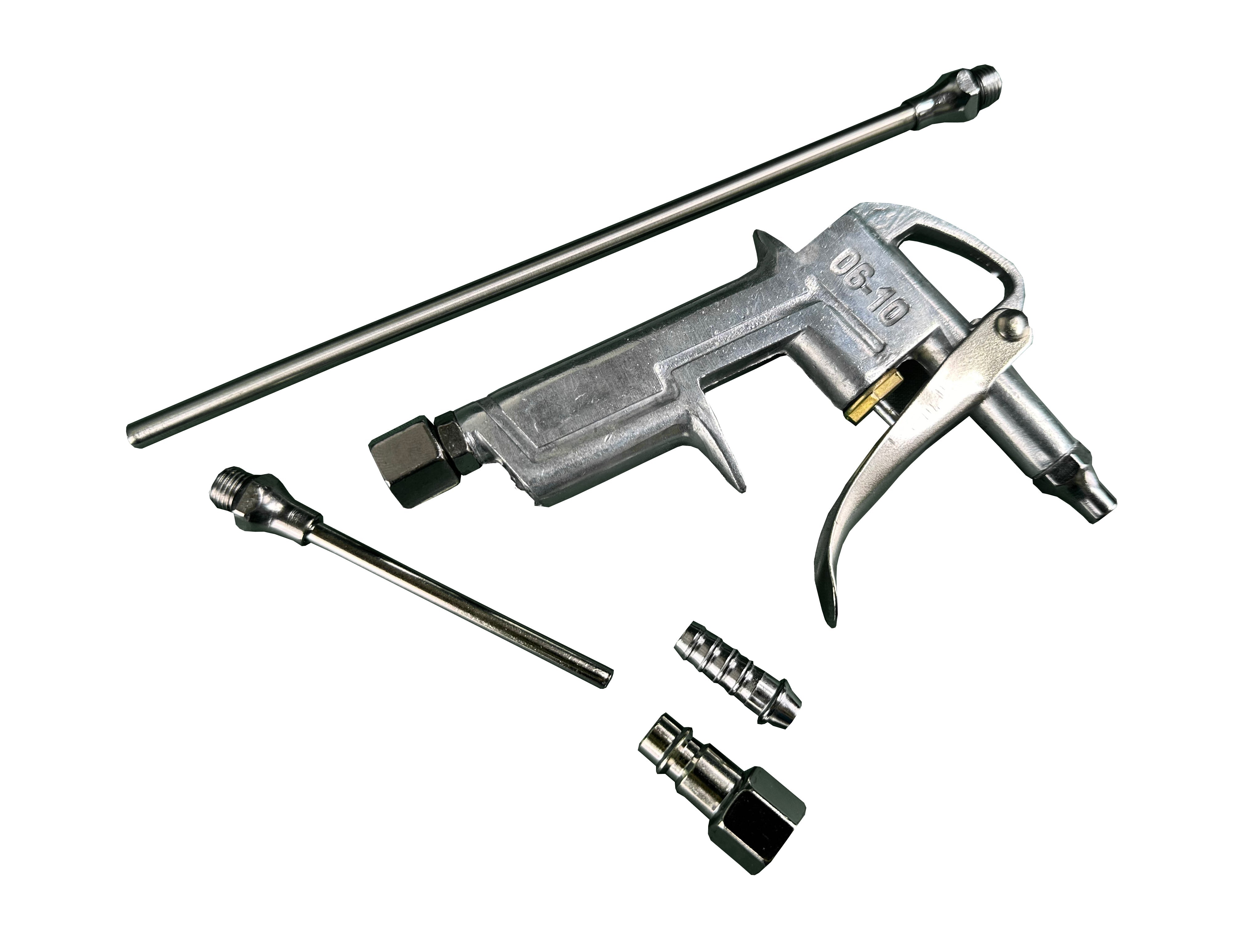 LÉGFÚVÓ PISZTOLY KÉSZLET 3 FÚVÓKÁVAL GEBO TOOLS