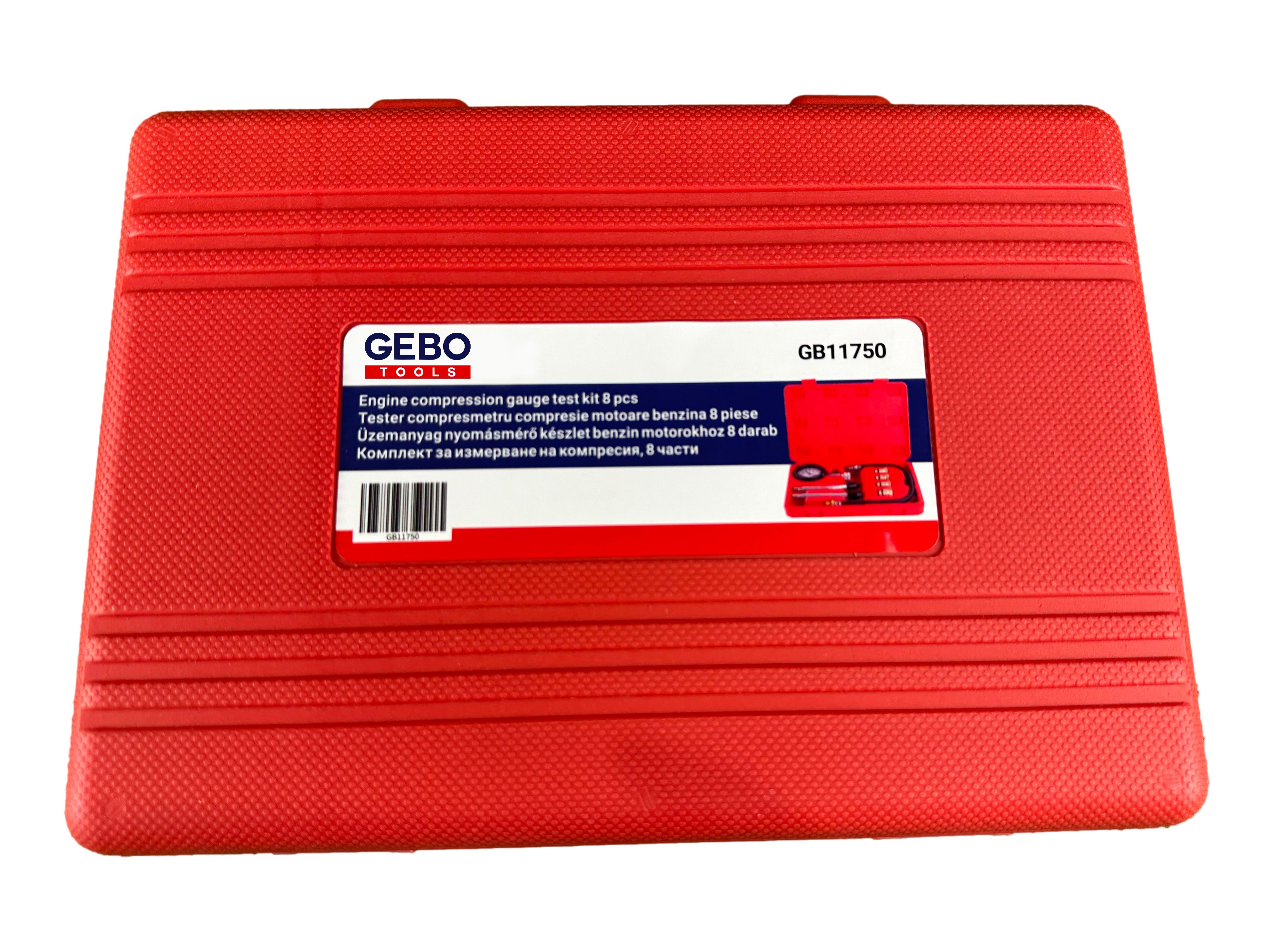 BENZINES KOMPRESSZIOMÉRŐ 8 DB GEBO TOOLS