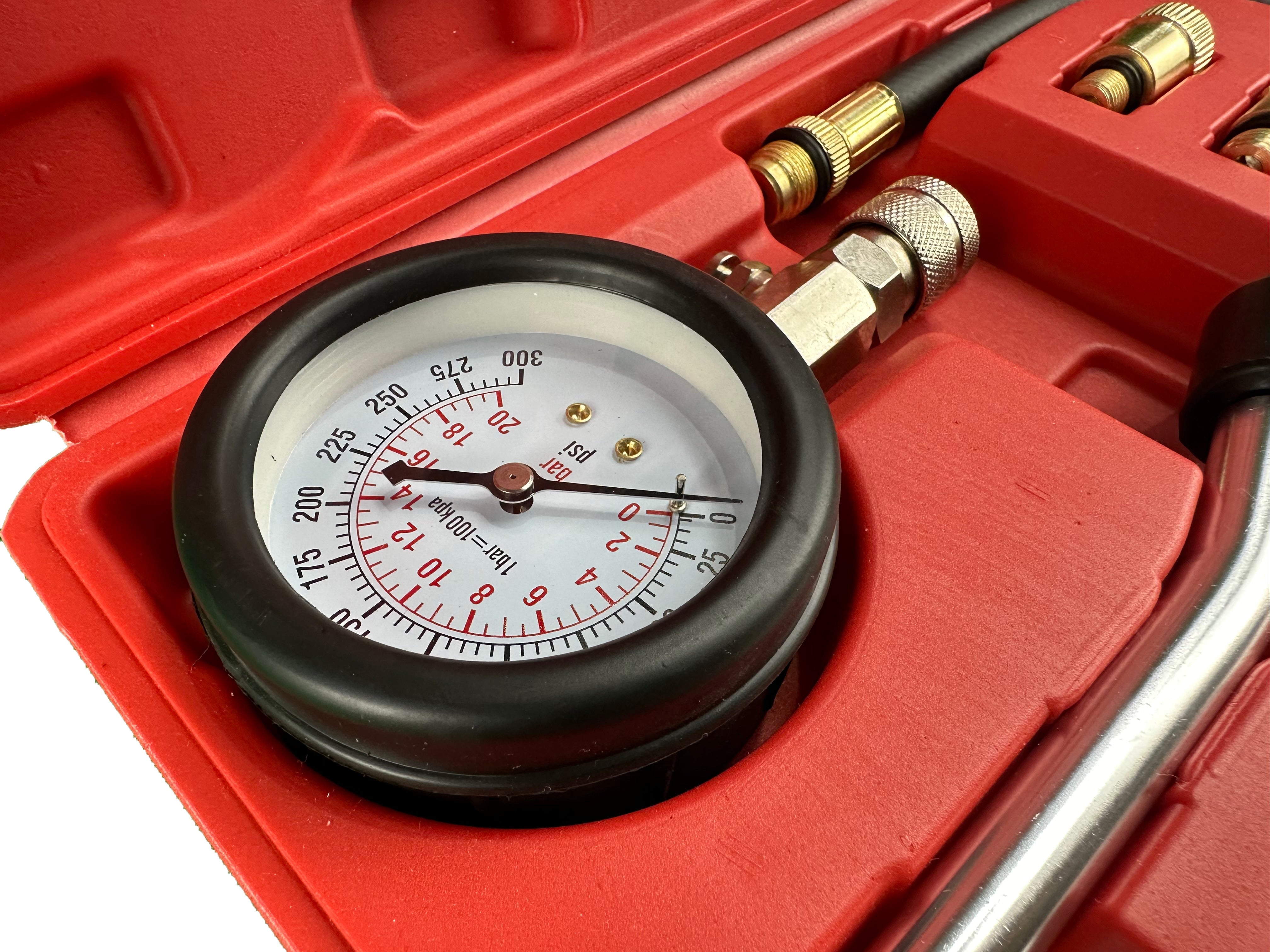 BENZINES KOMPRESSZIOMÉRŐ 8 DB GEBO TOOLS