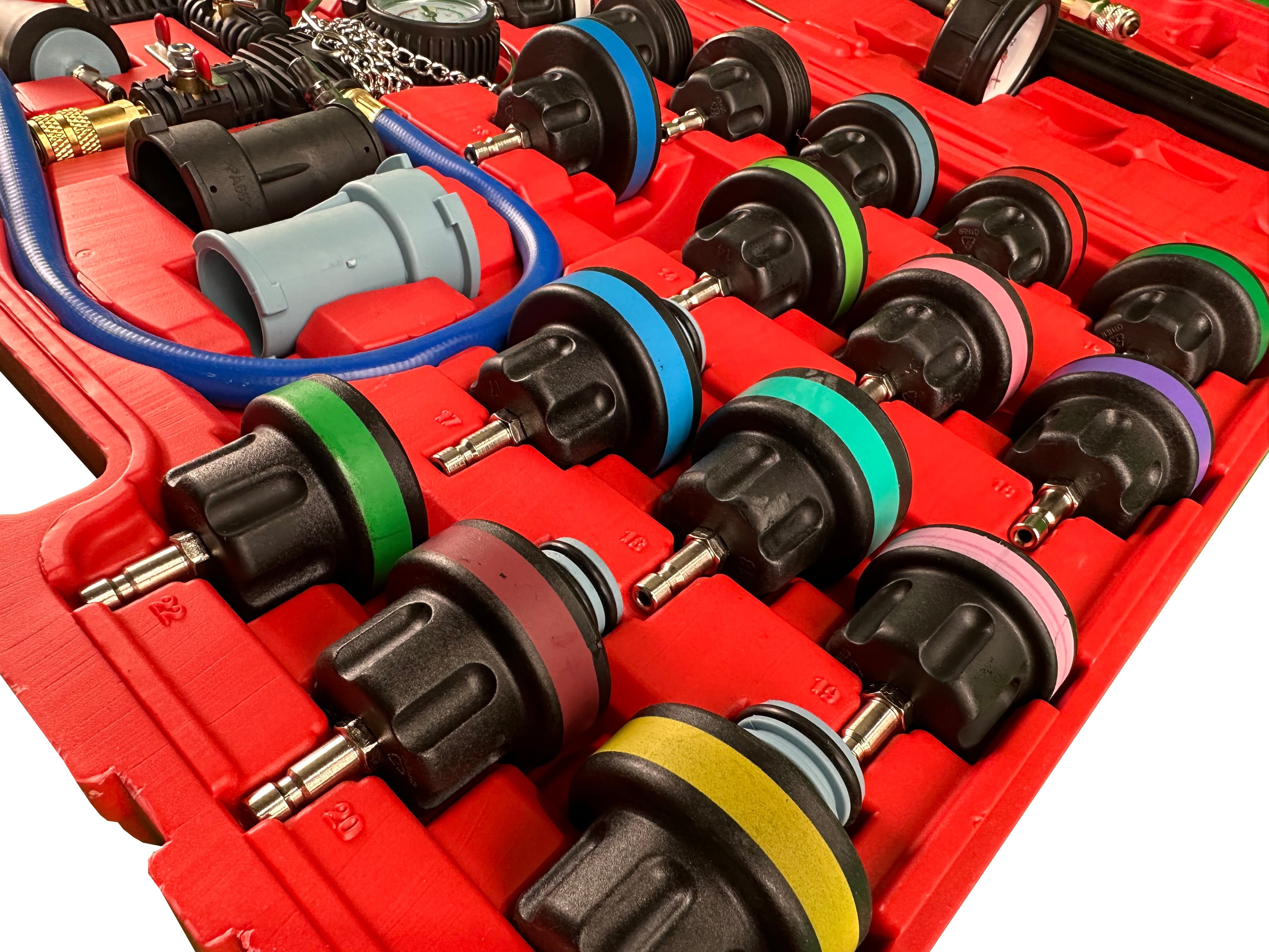 HŰTŐRENDSZER ELLENŐRZŐ TESZTELŐ 28 DARAB GEBO TOOLS