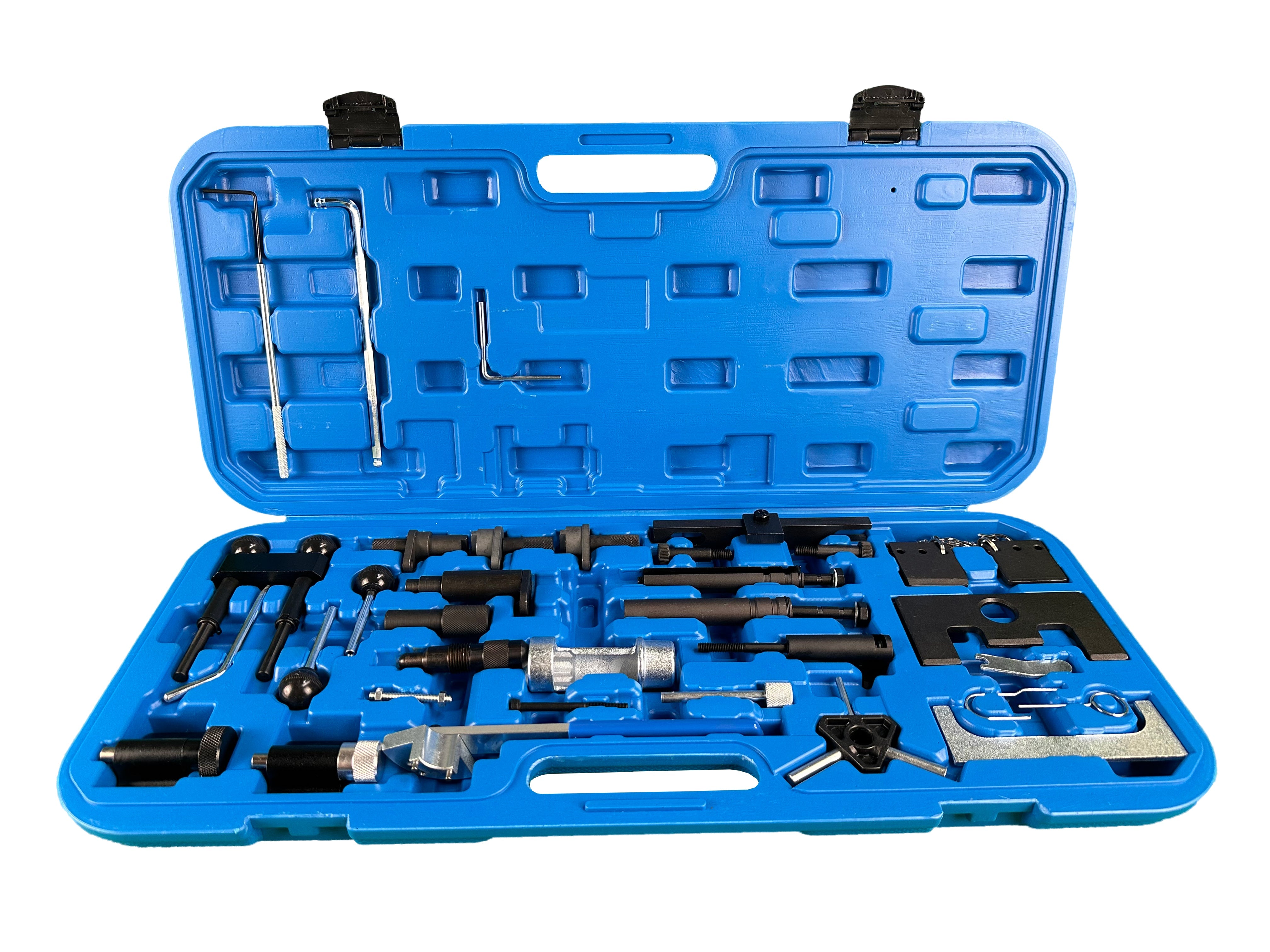 VEZÉRLÉSRÖGZÍTŐ KÉSZLET VW AUDI SEAT SKODA 1.2 1.4 1.6 1.9 2.0 2.5 3.3 DÍEZEL ÉS BENZIN GEBO TOOLS