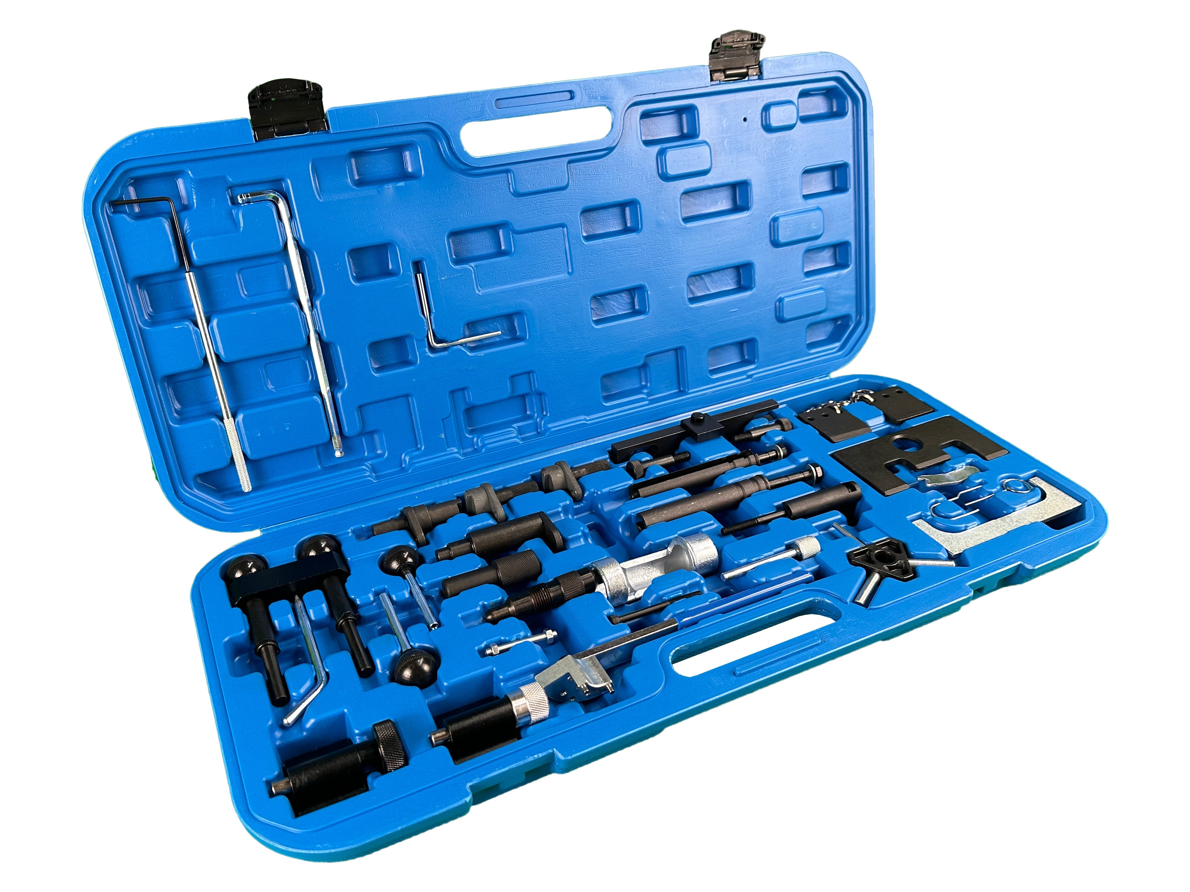 VEZÉRLÉSRÖGZÍTŐ KÉSZLET VW AUDI SEAT SKODA 1.2 1.4 1.6 1.9 2.0 2.5 3.3 DÍEZEL ÉS BENZIN GEBO TOOLS