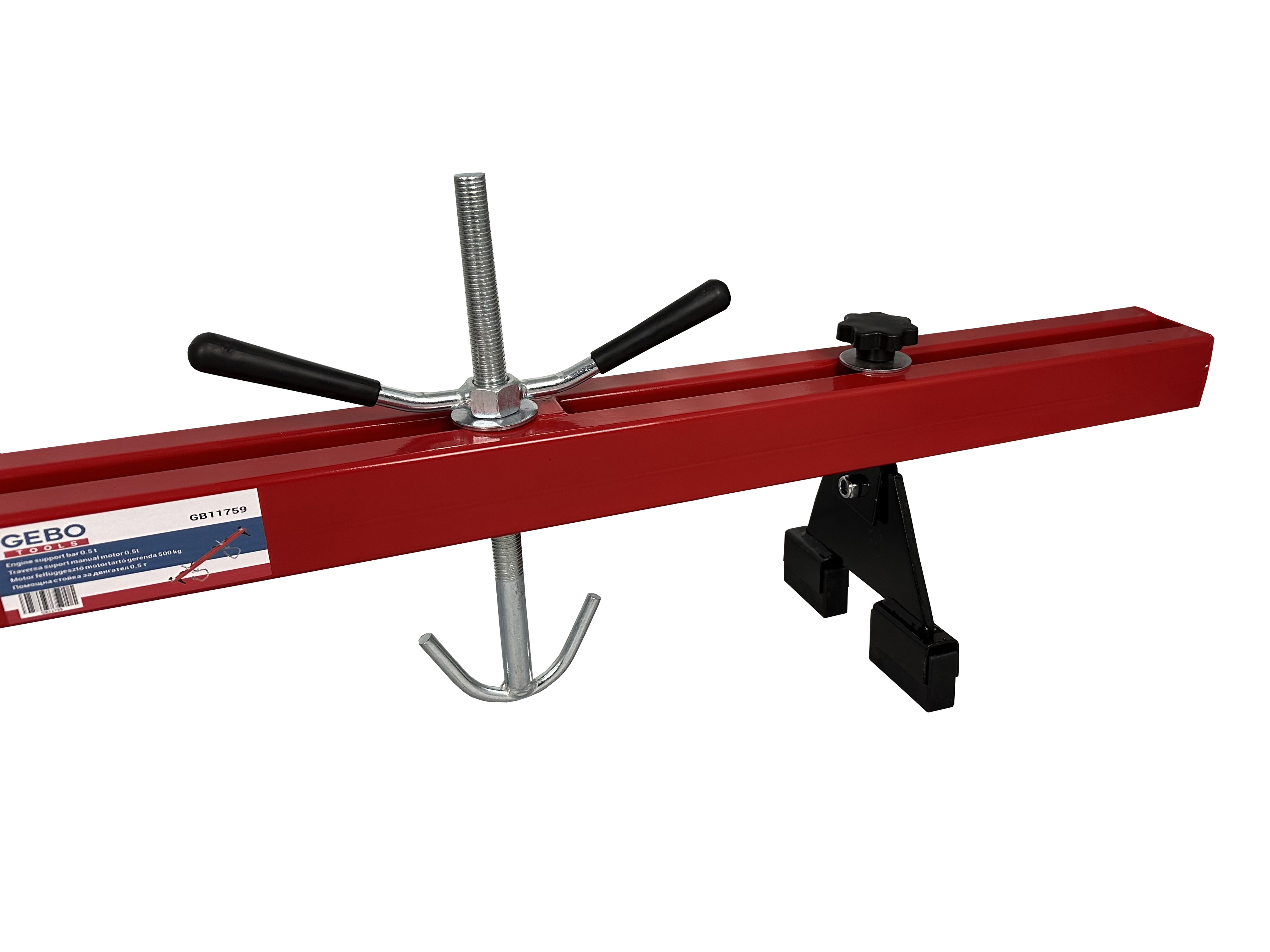 MOTOR FELFÜGGESZTŐ MOTORTARTÓ GERENDA 500 KG GEBO TOOLS