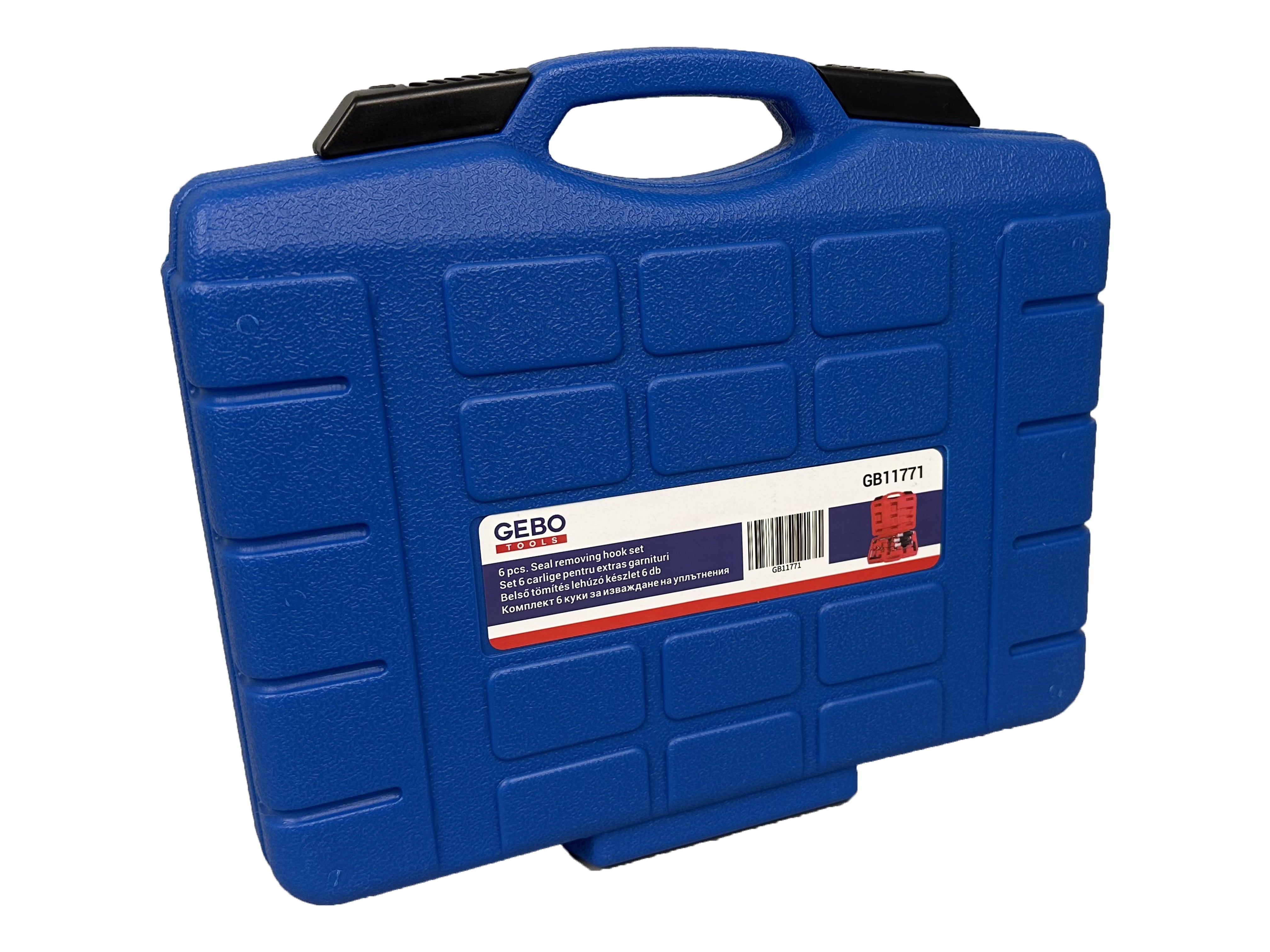 BELSŐ TÖMÍTÉS ÉS O GYÜRŰ LEHÚZÓ KÉSZLET 6 DB GEBO TOOLS