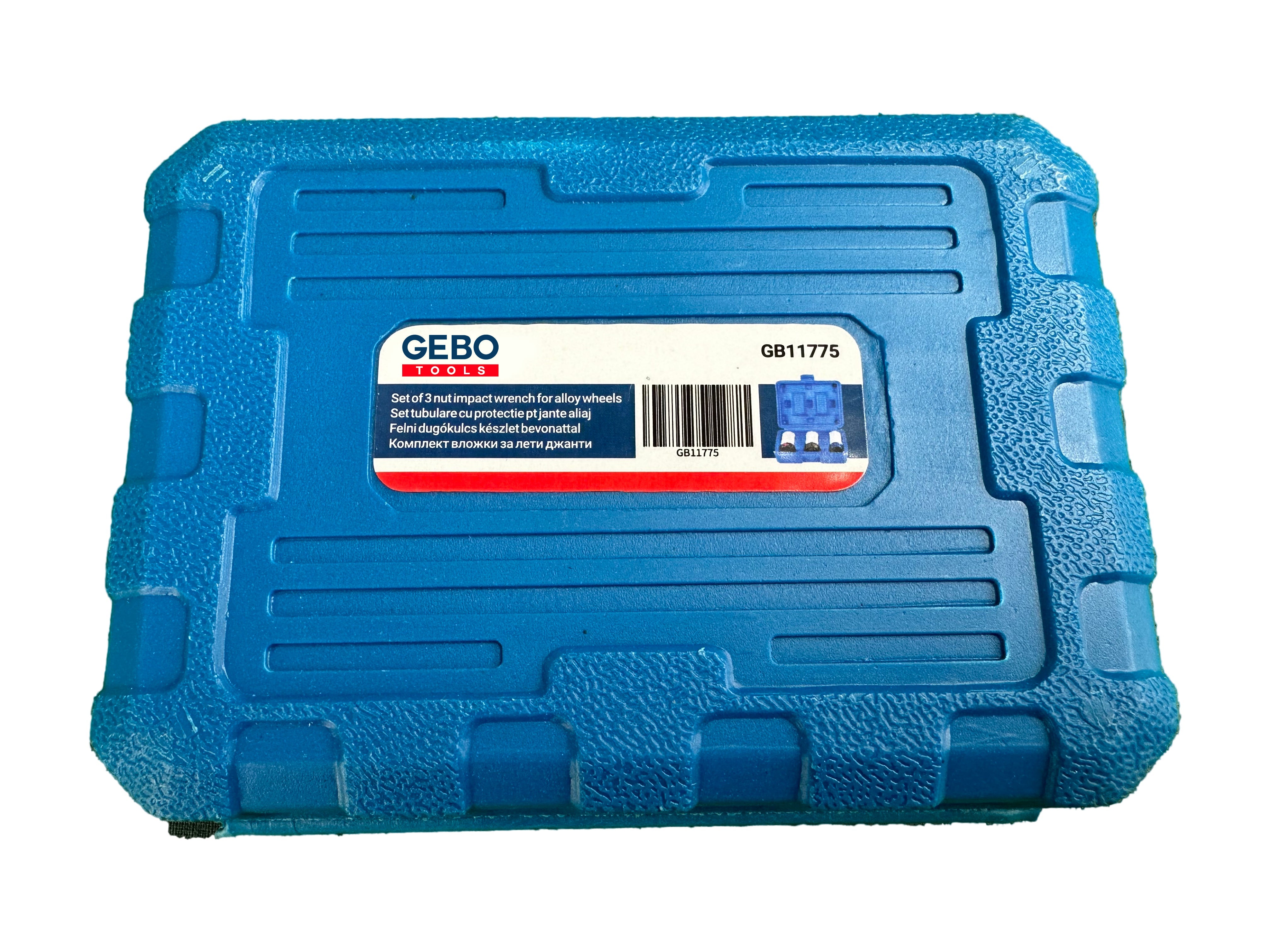 FELNI DUGÓKULCS KÉSZLET ALUMÍNIUM FELNIKHEZ BEVONATTAL 7 19 21 MM GEBO TOOLS