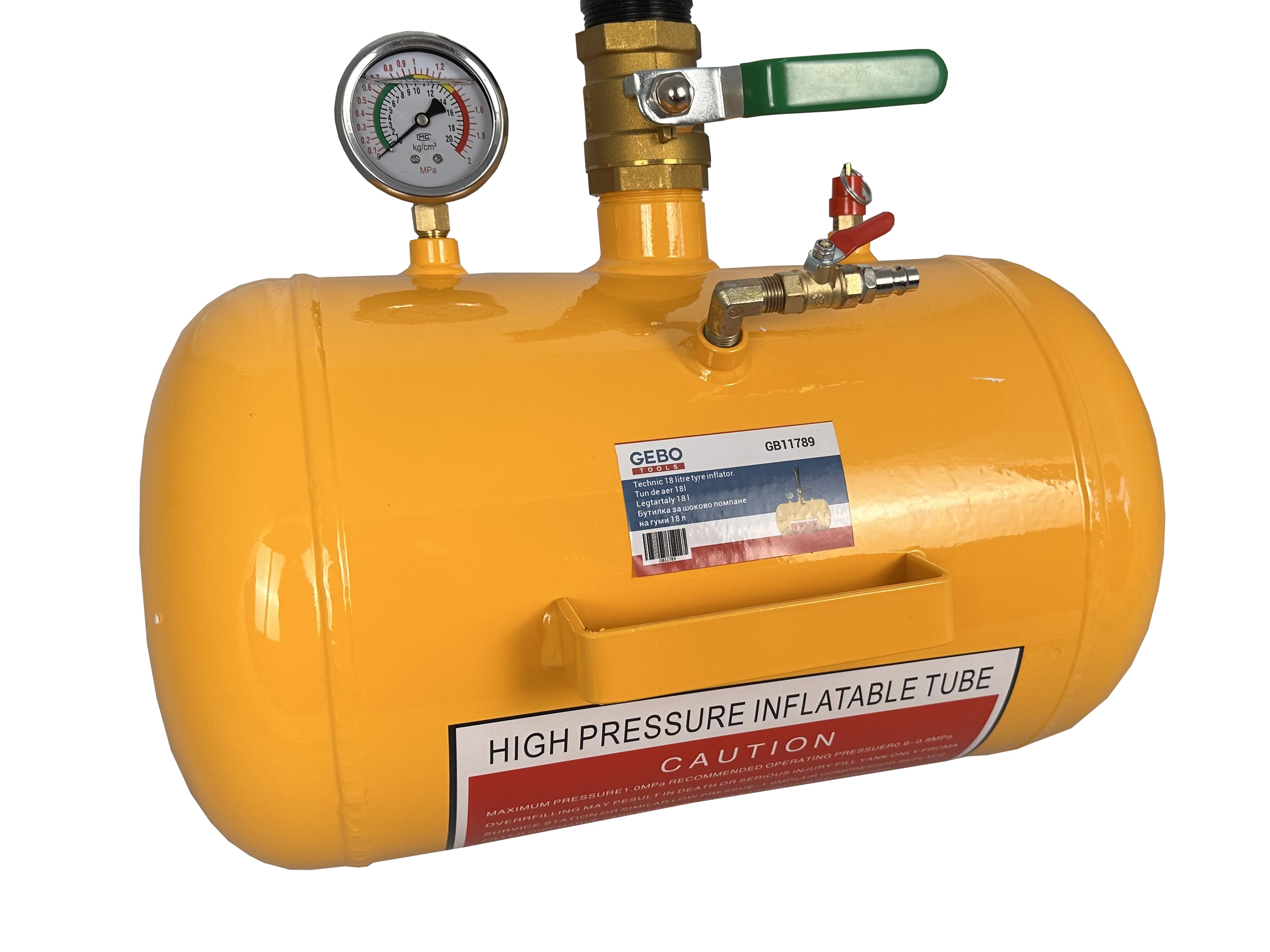 LÉGTARTÁLY 18 L GEBO TOOLS