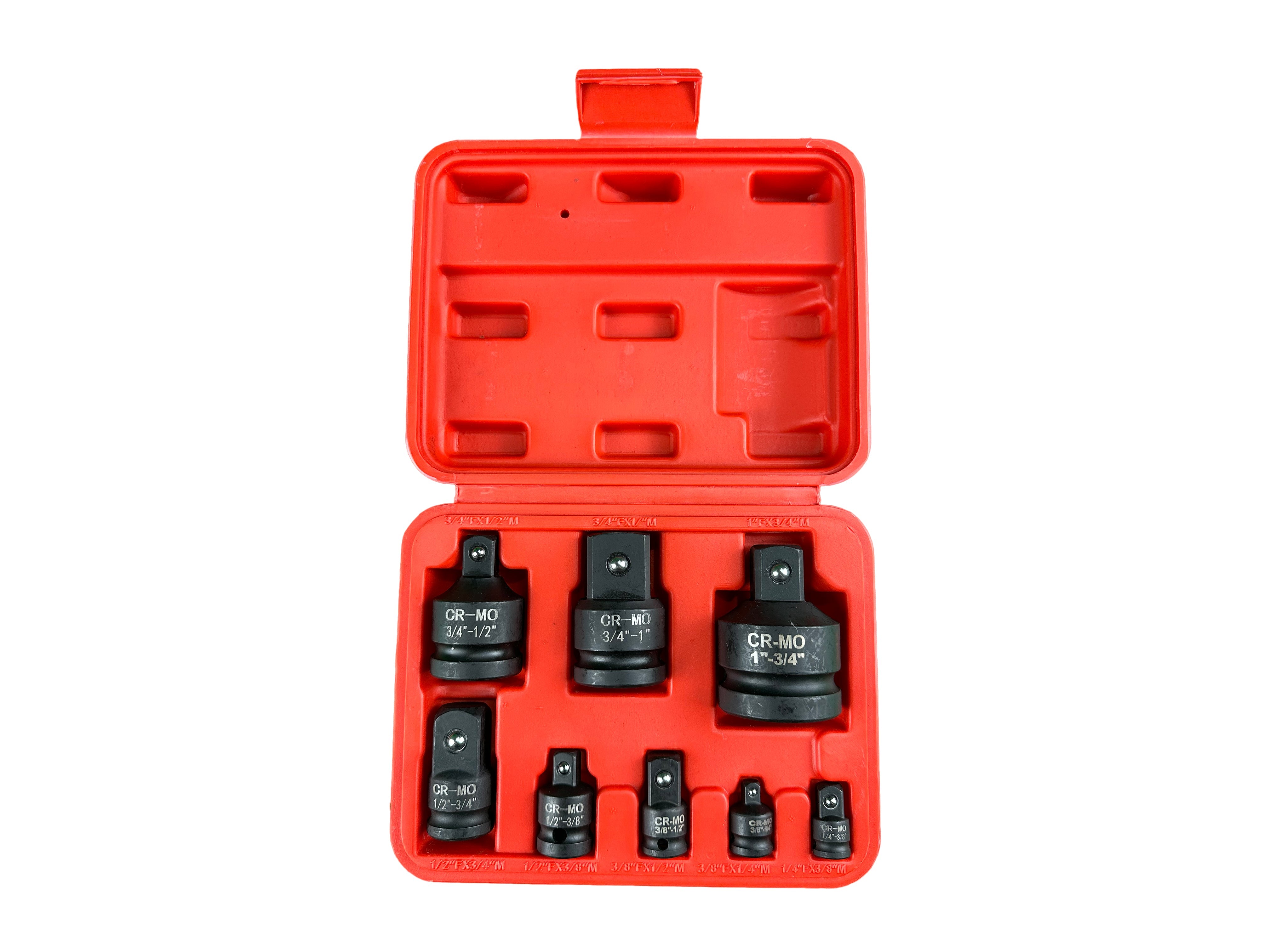 DUGÓKULCS ÁTALAKÍTÓ ADAPTER KÉSZLET - 8 DB GEBO TOOLS