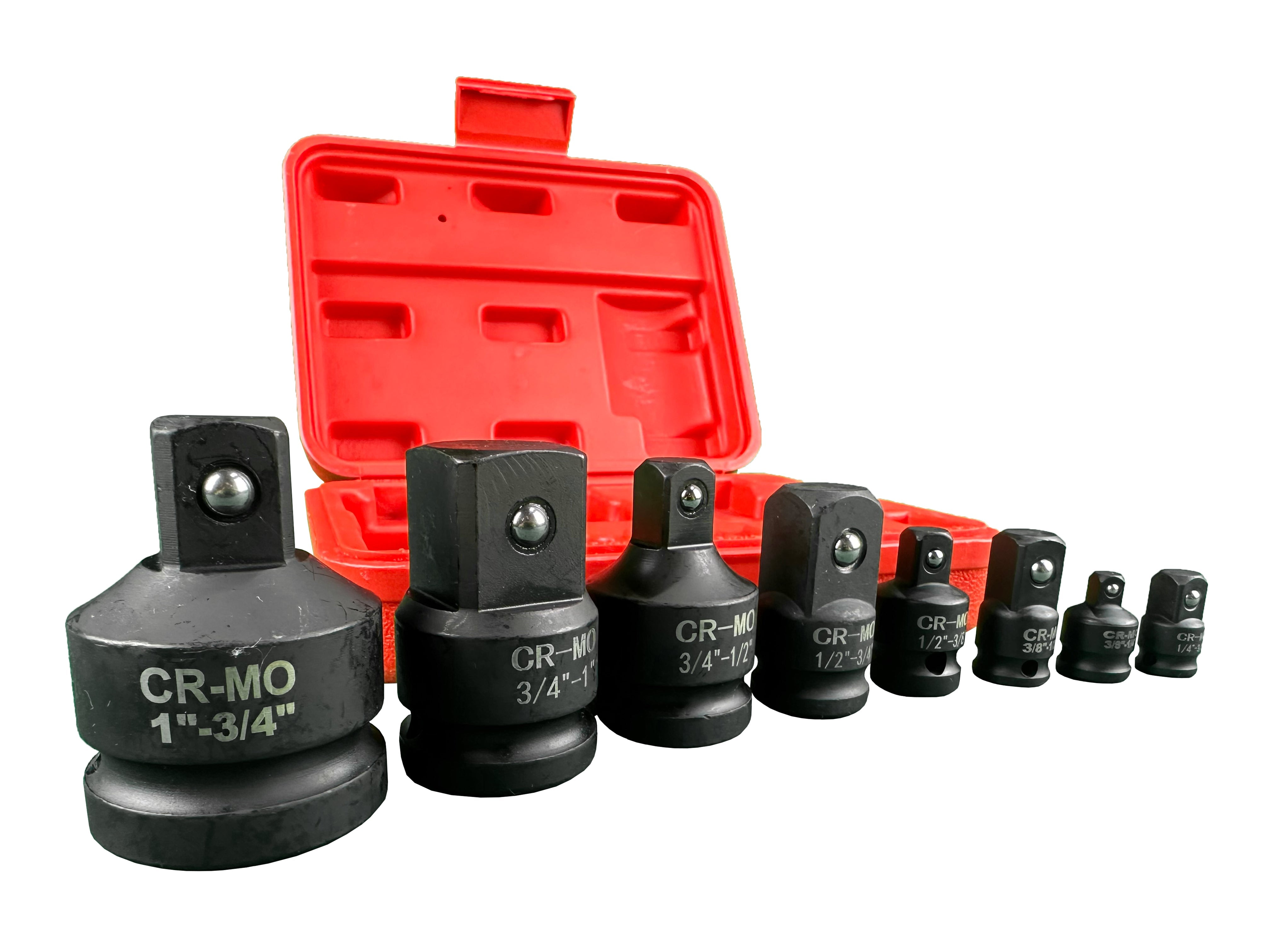 DUGÓKULCS ÁTALAKÍTÓ ADAPTER KÉSZLET - 8 DB GEBO TOOLS