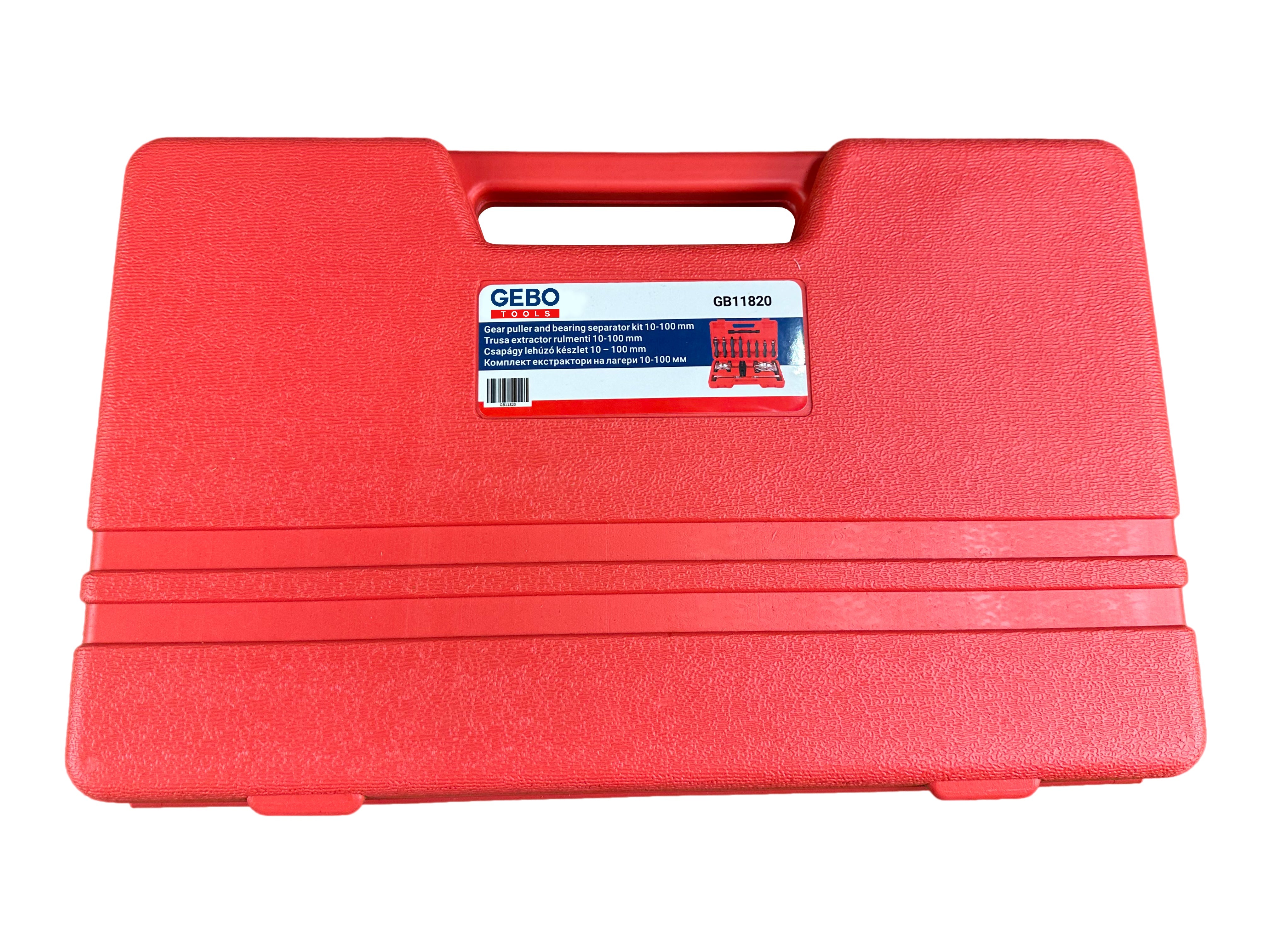 CSAPÁGY LEHÚZÓ KÉSZLET 10 – 100 MM GEBO TOOLS