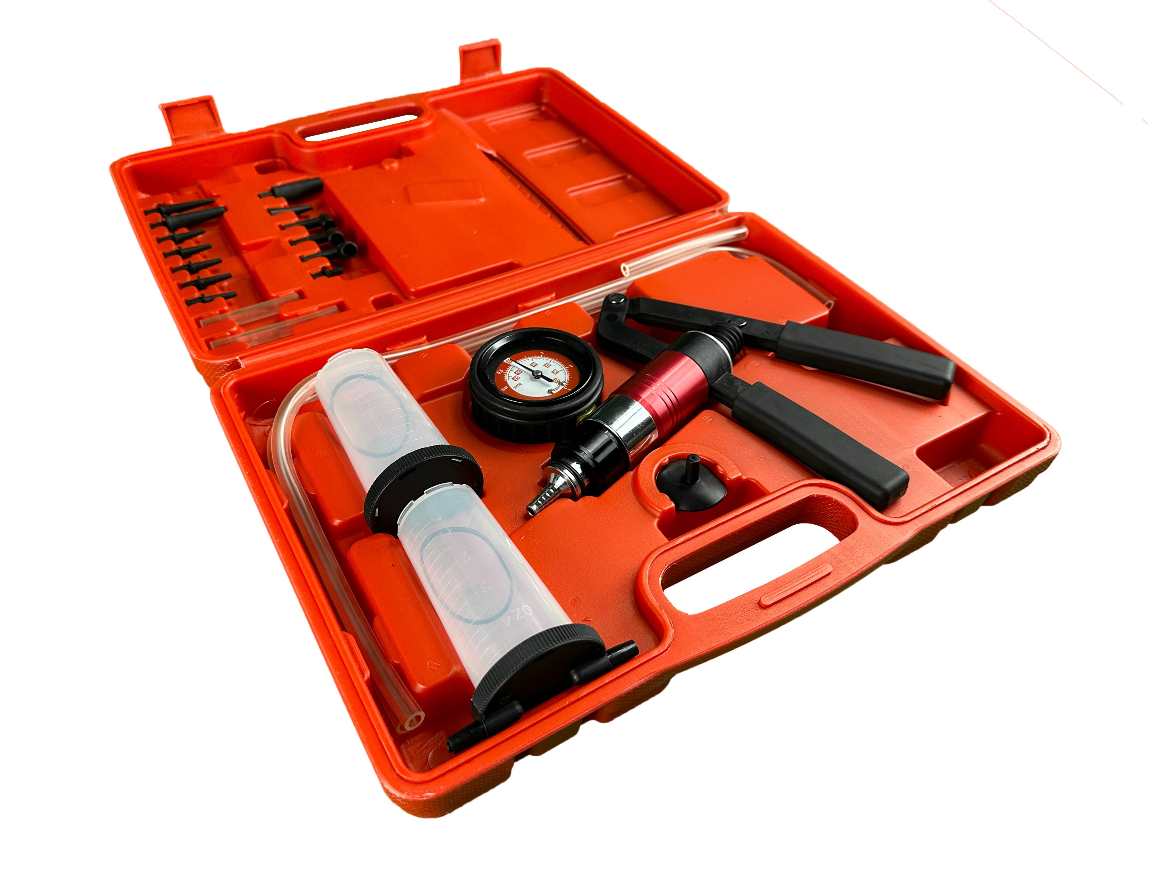 VÁKUUM / NYOMÁSMÉRŐ PUMPA KÉSZLET GEBO TOOLS