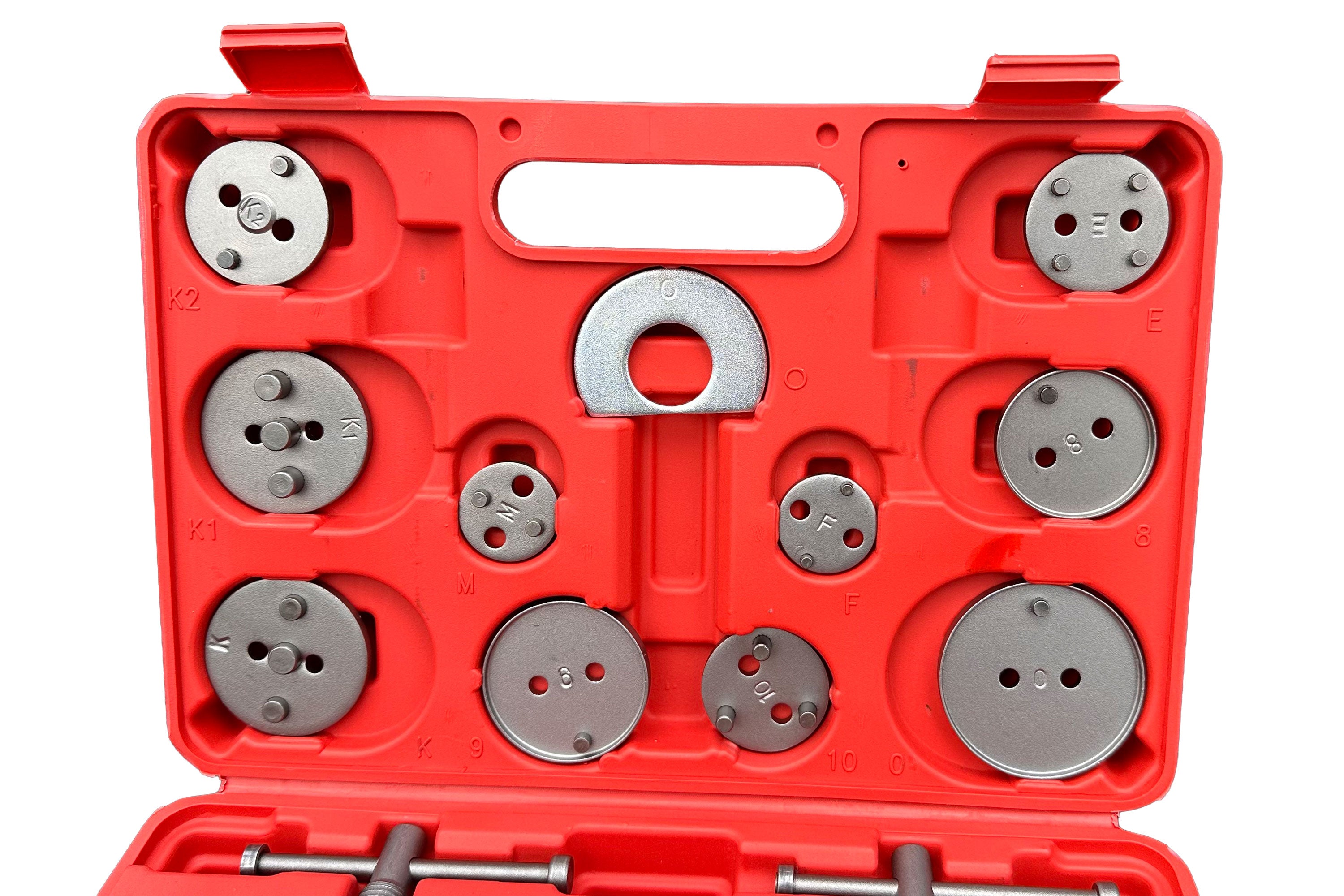 UNIVERZÁLIS AUTÓ FÉKNYEREG DUGATTÚ SZERELŐ KÉSZLET 22 DB GEBO TOOLS