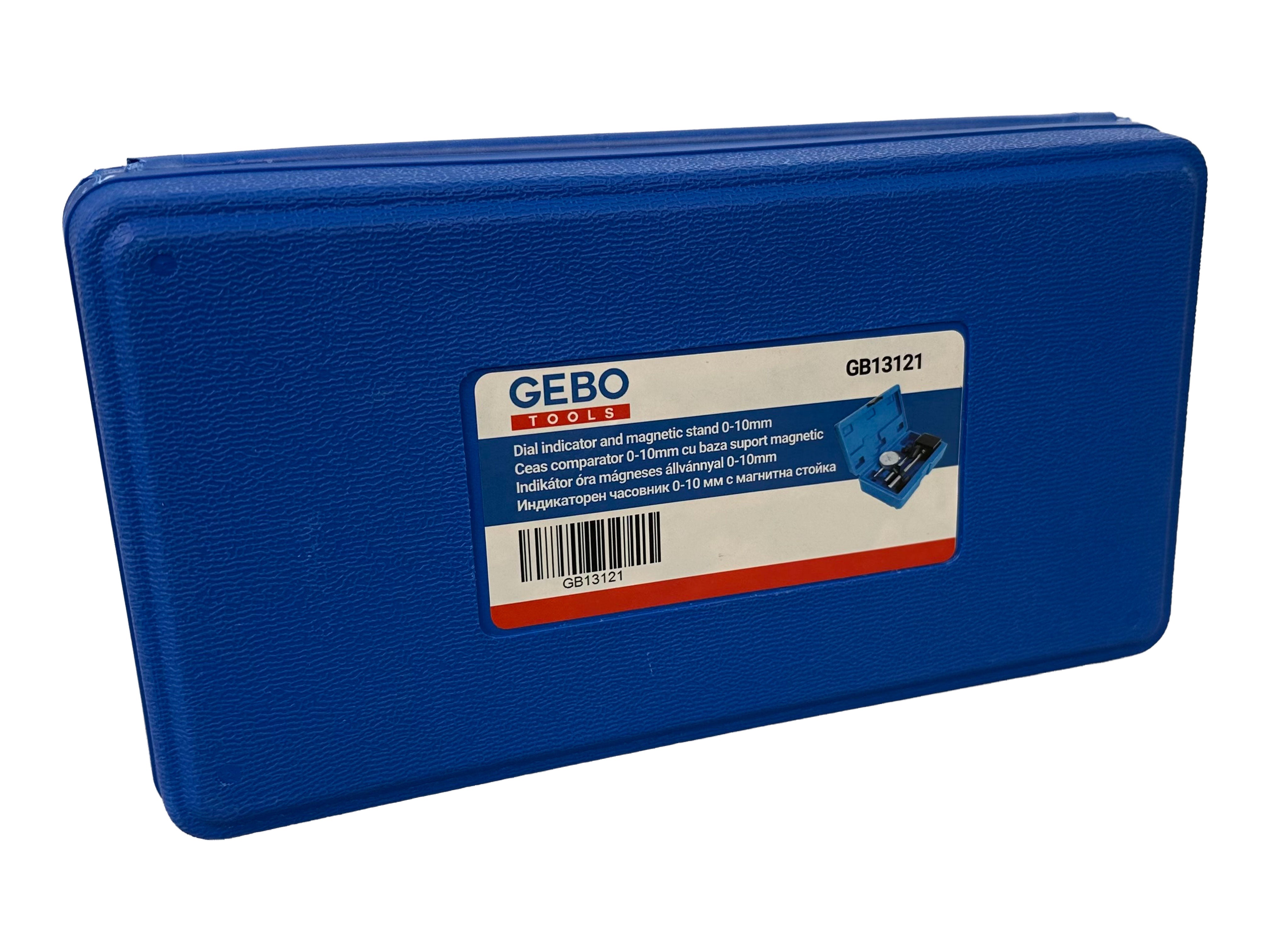 INDIKÁTOR ÓRA MÁGNESES ÁLLVÁNNYAL 0-10MM GEBO TOOLS