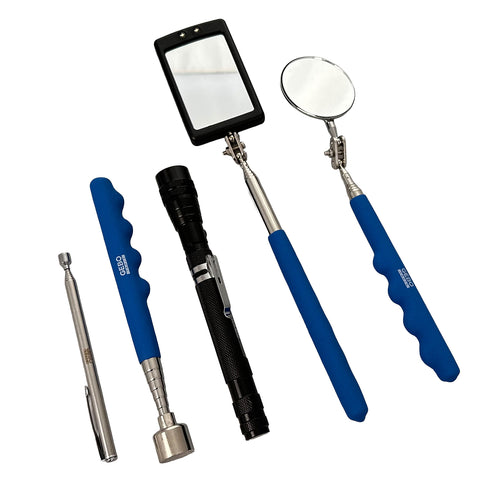 CSAVARFELSZEDŐ ÉS VIZSGÁLÓ KÉSZLET 5 DB GEBO TOOLS