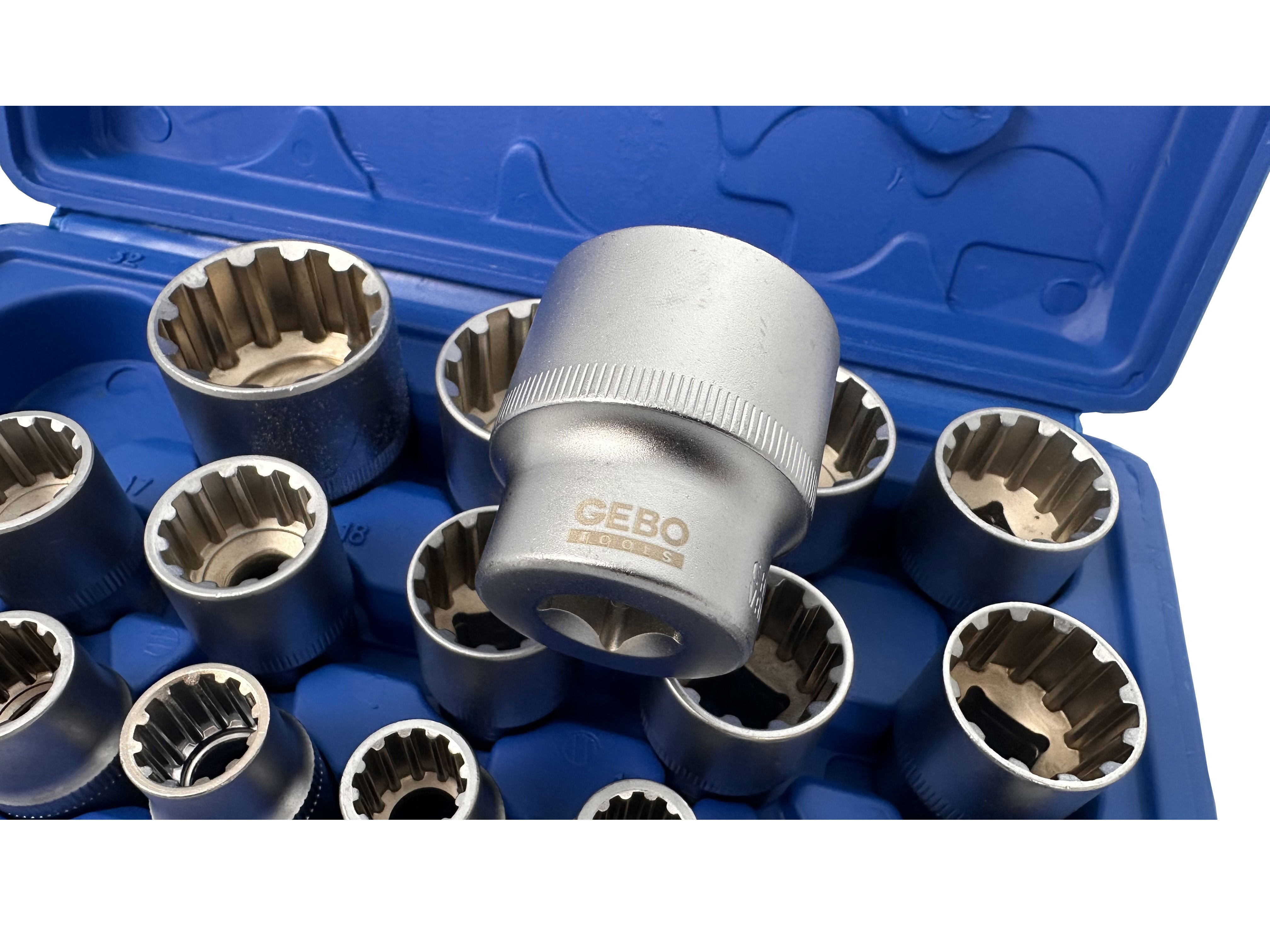 DUGÓKULCS KÉSZLET VARIO PLUS 1/2 8-32 MM GEBO TOOLS