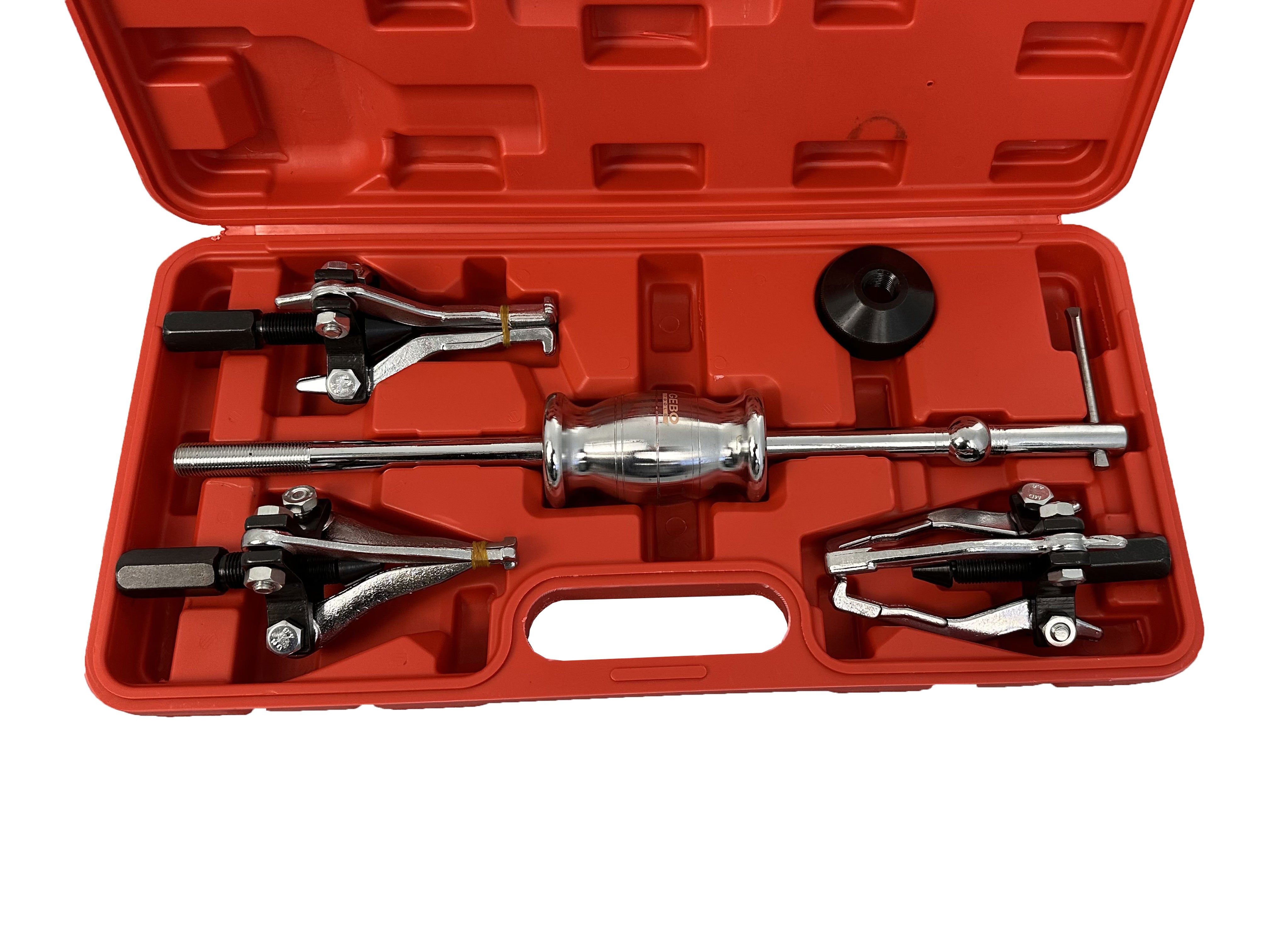 CSAPÁGY ELTÁVOLÍTÓ KÉSZLET CSÚSZÓ KALAPÁCCSAL GEBO TOOLS
