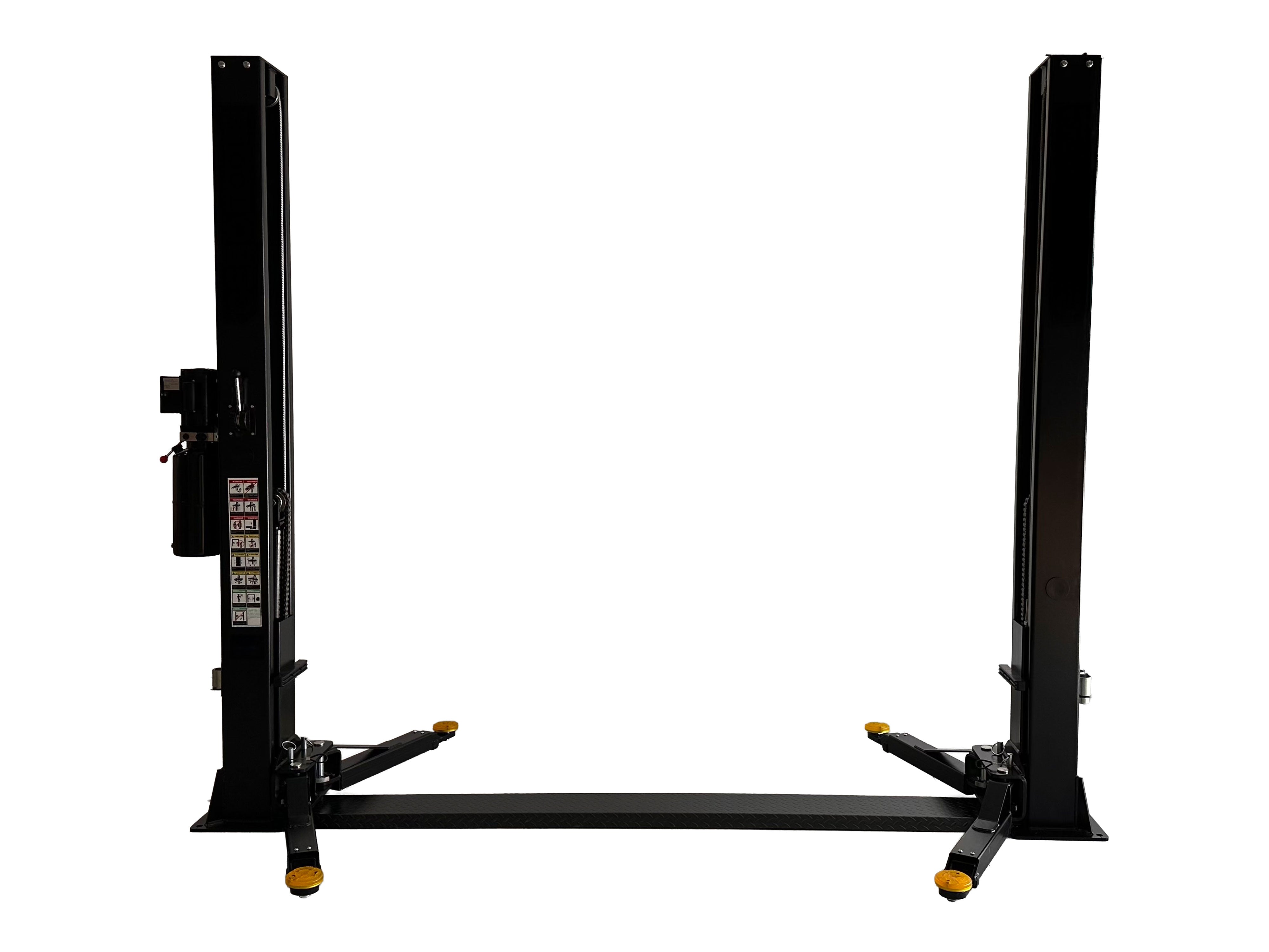 KÉTOSZLOPOS - CSÁPOS EMELŐ 4T KÉZI ELEKTROHIDRAULIKUS NYITÁSSAL 230V + INGYENES OLAJ