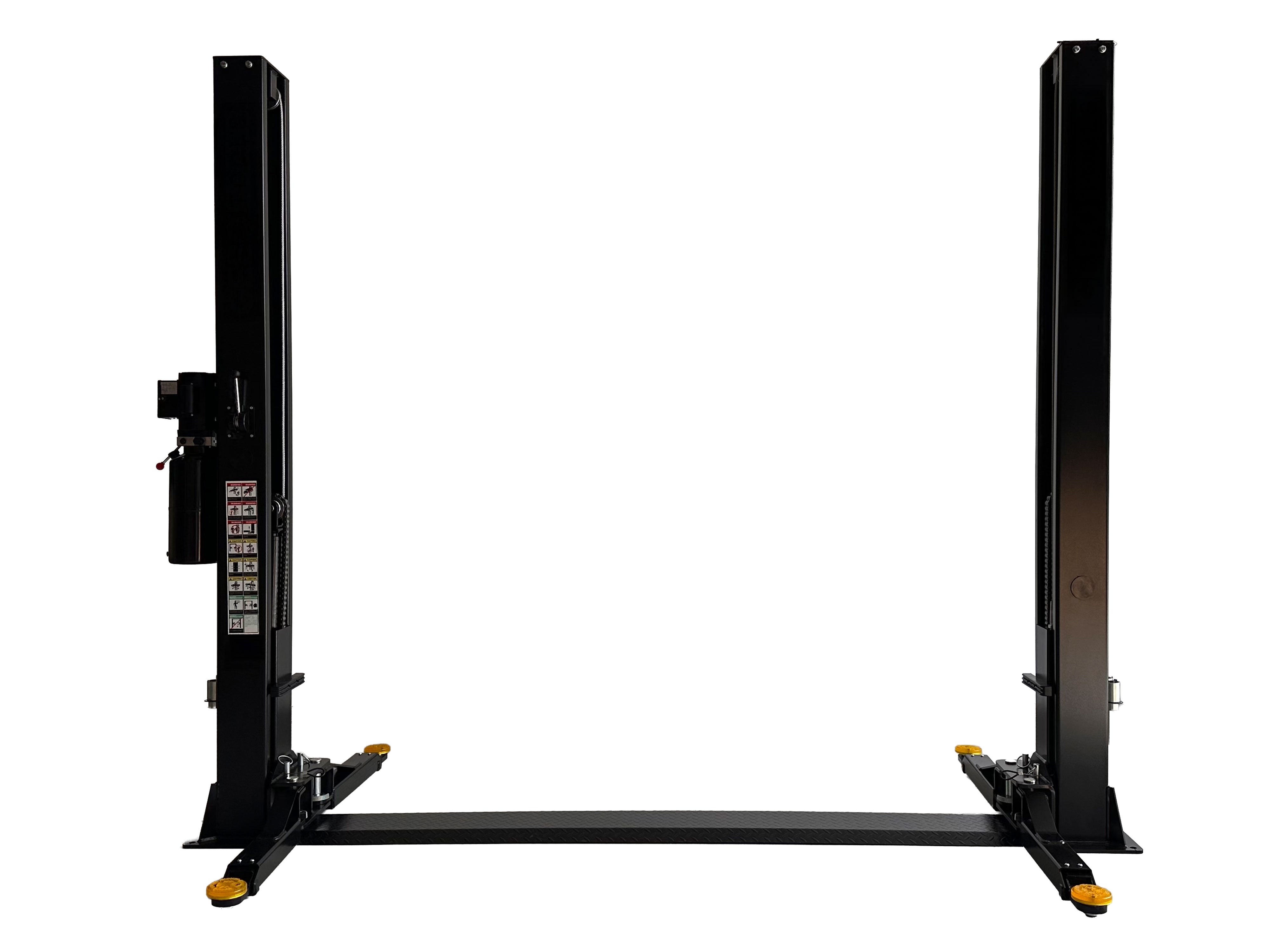 KÉTOSZLOPOS - CSÁPOS EMELŐ 4T KÉZI ELEKTROHIDRAULIKUS NYITÁSSAL 230V + INGYENES OLAJ