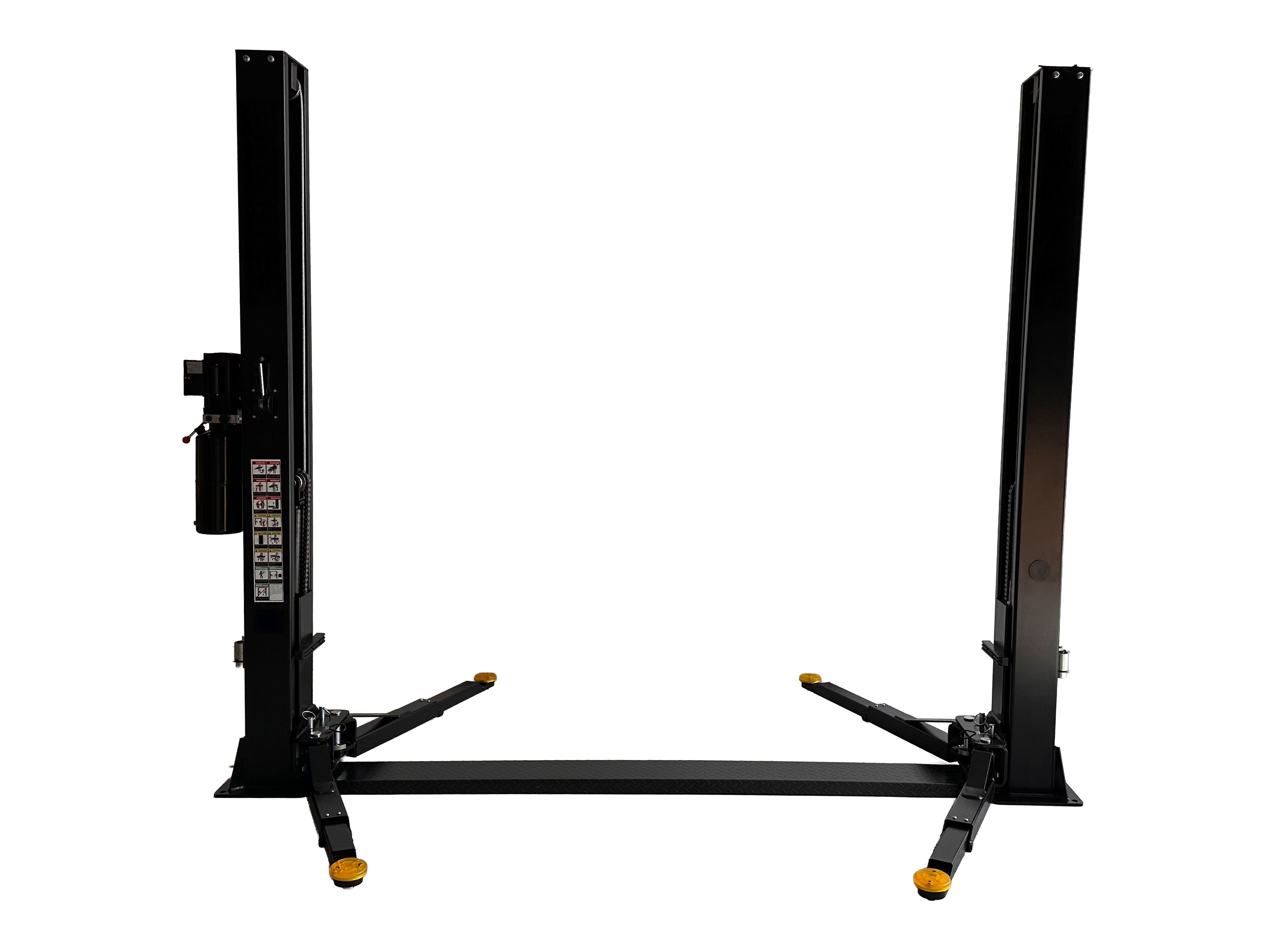 KÉTOSZLOPOS - CSÁPOS EMELŐ 4T KÉZI ELEKTROHIDRAULIKUS NYITÁSSAL 230V + INGYENES OLAJ