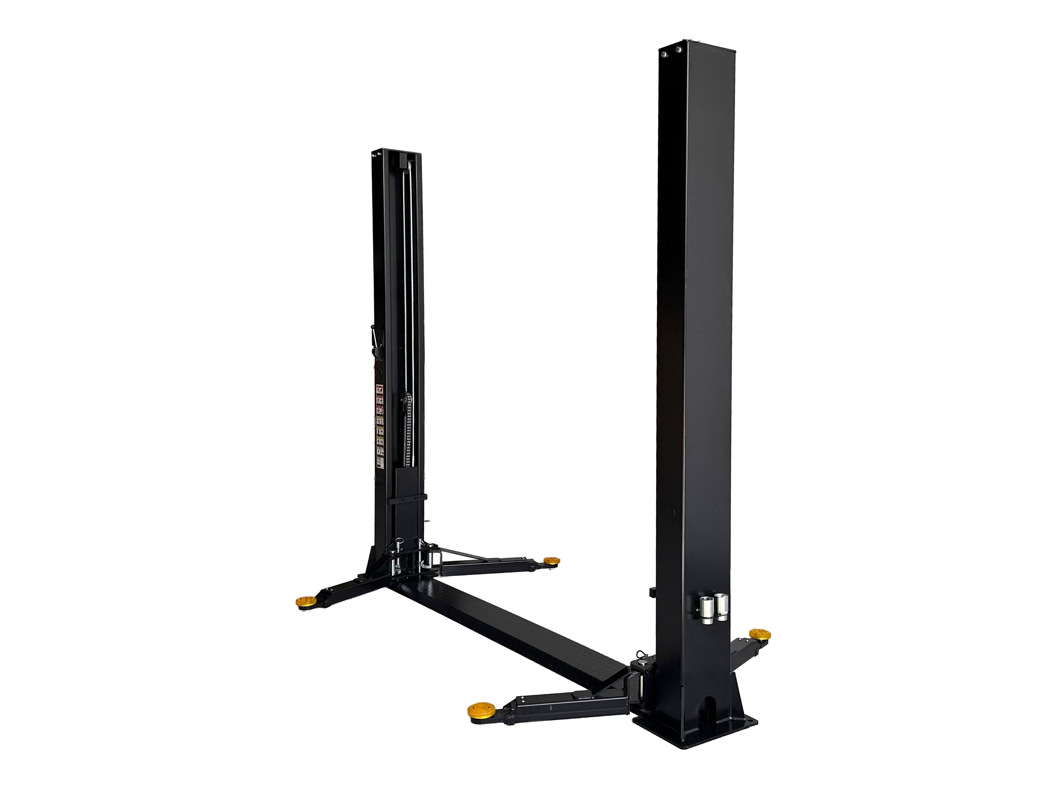 KÉTOSZLOPOS - CSÁPOS EMELŐ 4T KÉZI ELEKTROHIDRAULIKUS NYITÁSSAL 230V + INGYENES OLAJ