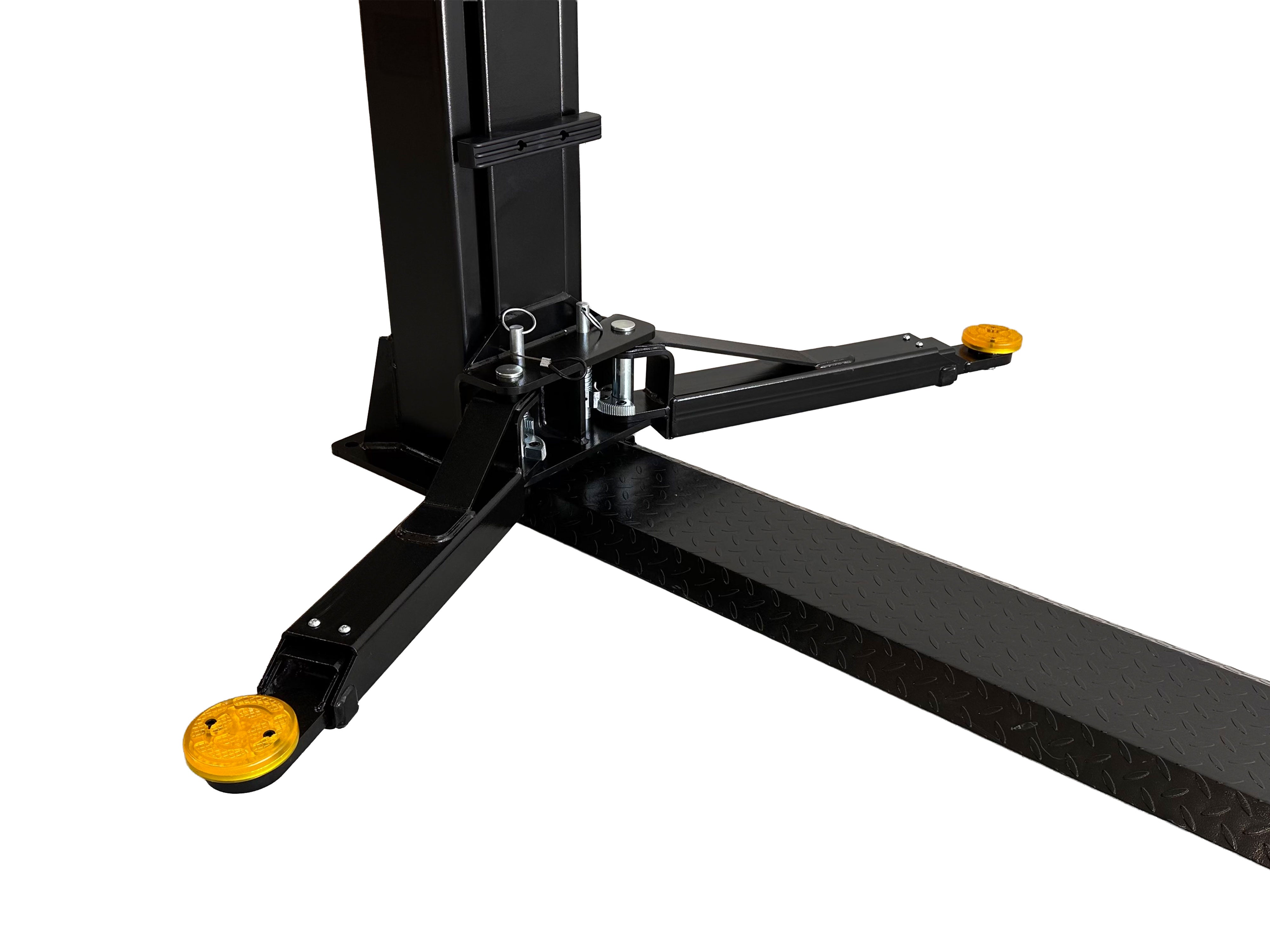 KÉTOSZLOPOS - CSÁPOS EMELŐ 4T KÉZI ELEKTROHIDRAULIKUS NYITÁSSAL 230V + INGYENES OLAJ