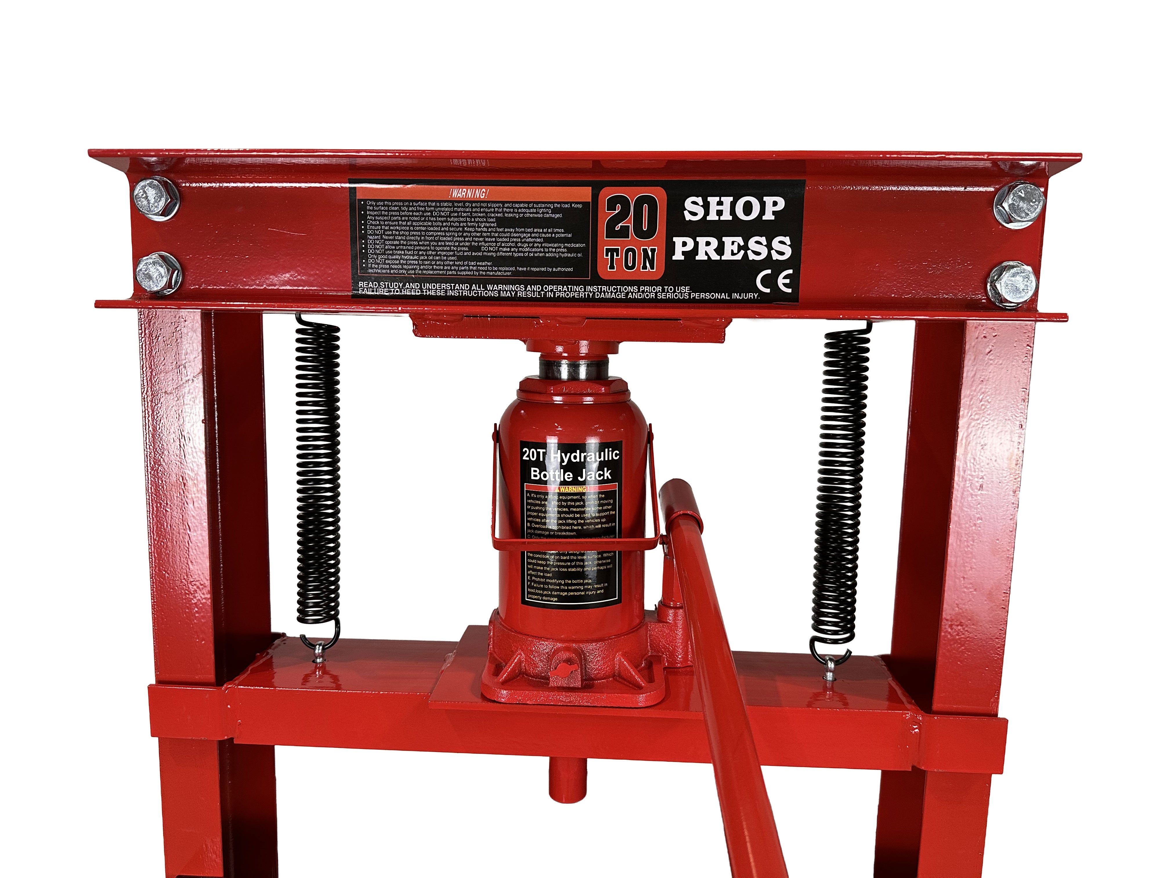 HIDRAULIKUS MŰHELYPRÉS PALACK EMELŐVEL 20T