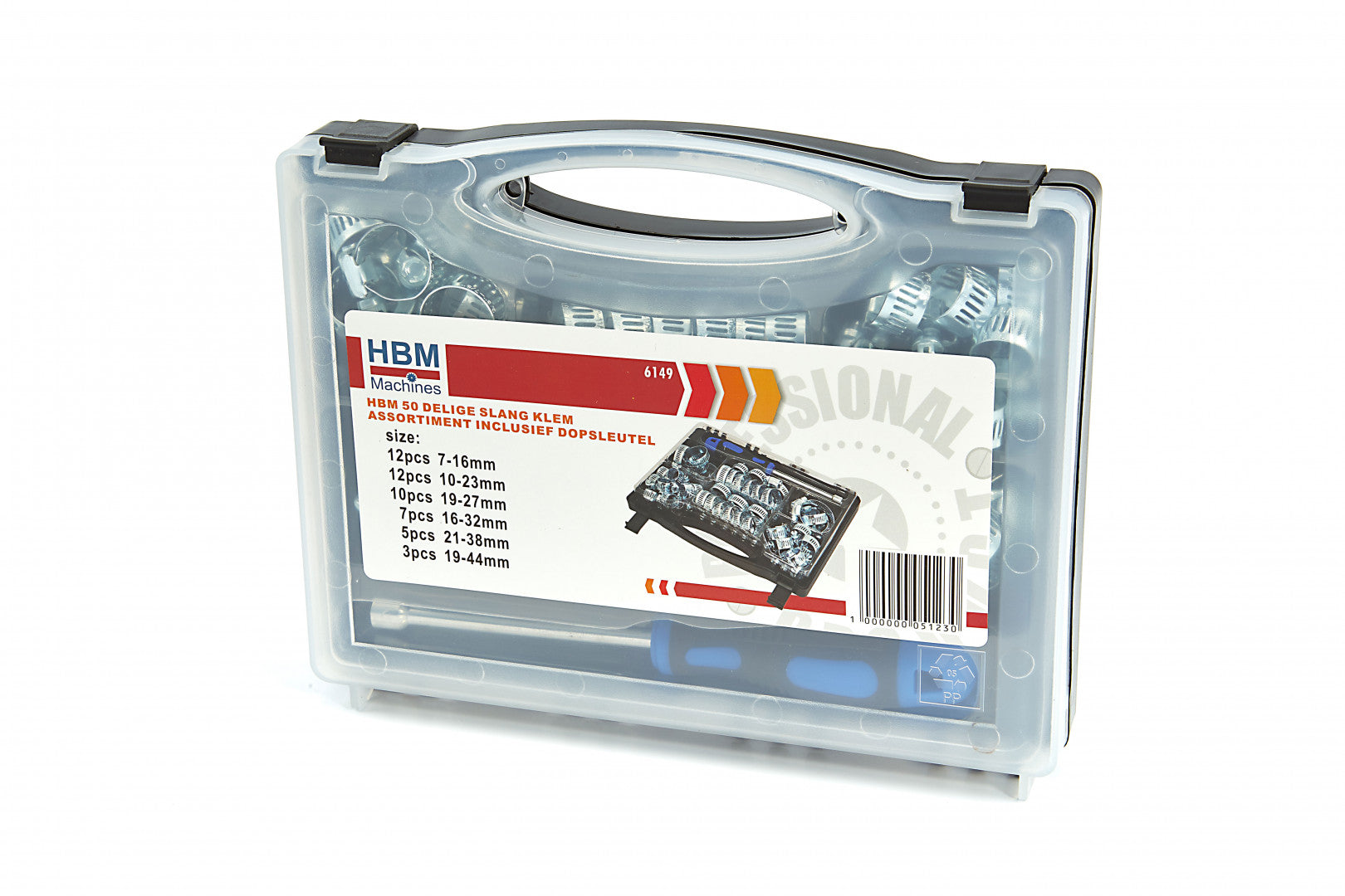 TÖMLŐBILINCS KÉSZLET CSAVARHÚZÓVAL 50 DB