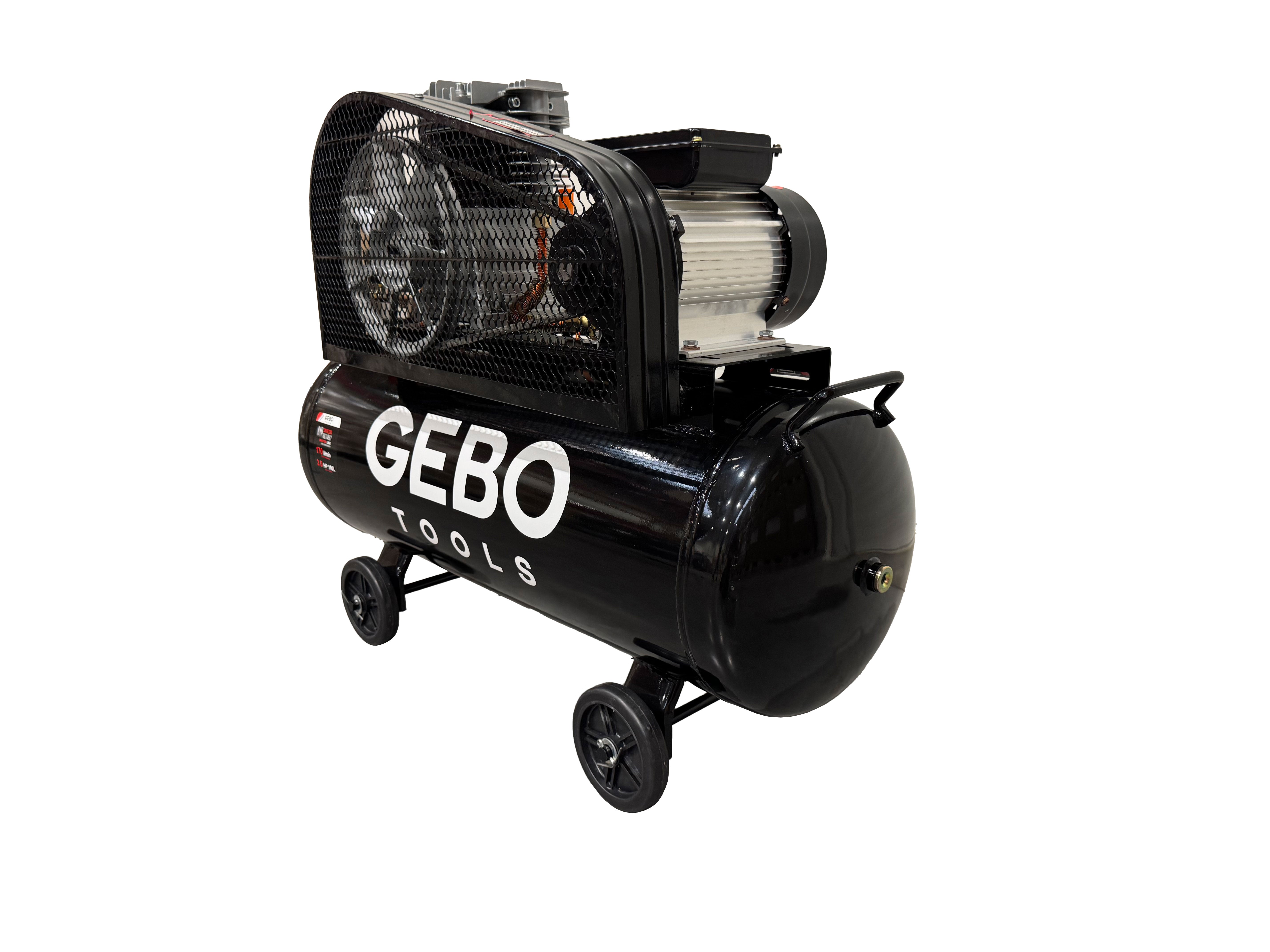 LÉGKOMPRESSZOR 100L 3 LE 220 V GEBO TOOLS
